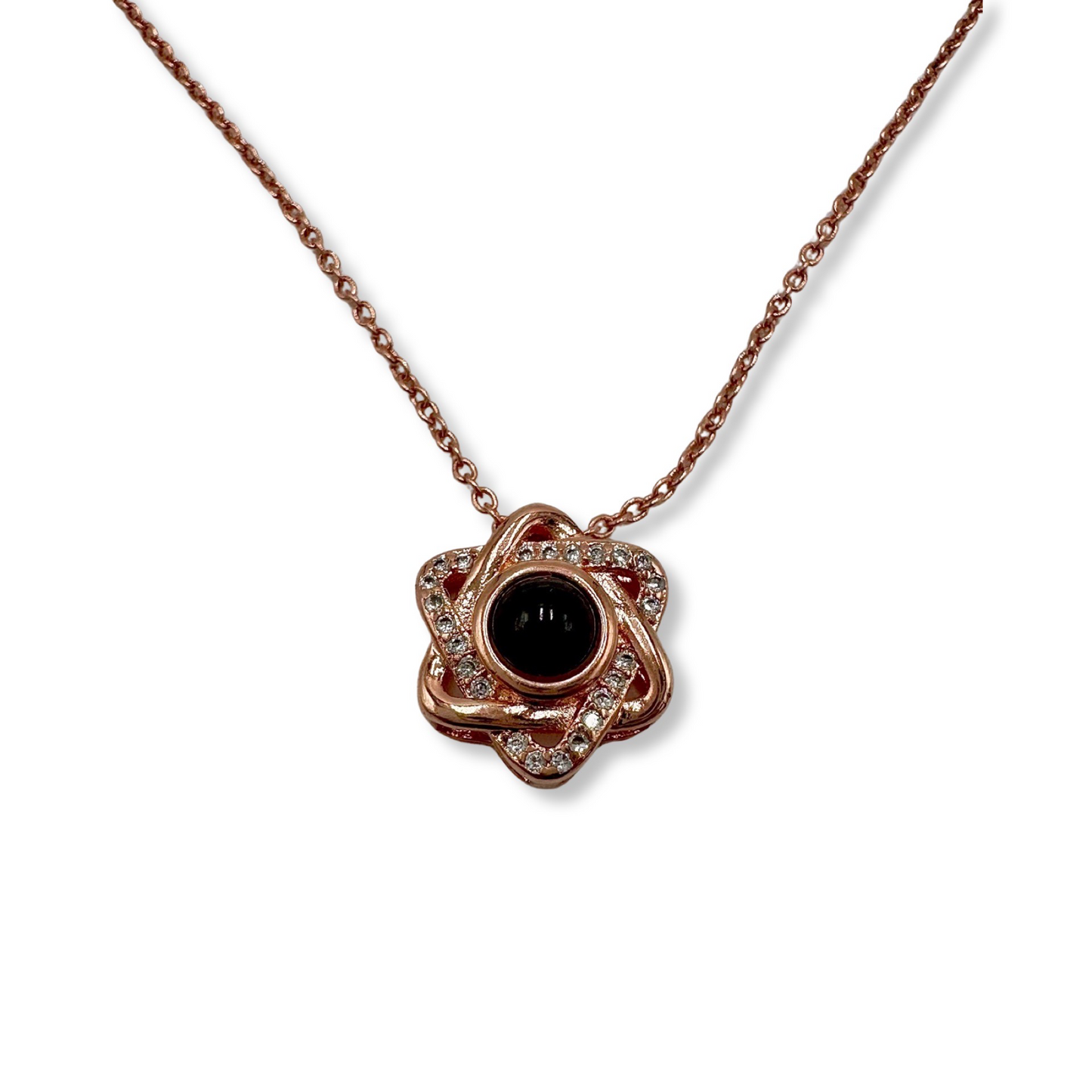 Sterling Silver Star Of David Necklace