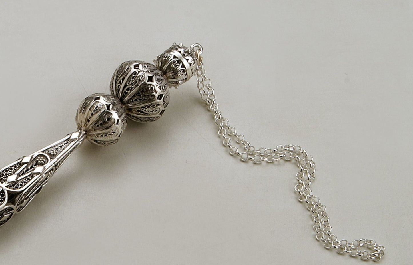 Sterling Silver Torah Pointer Yad for reading Torah