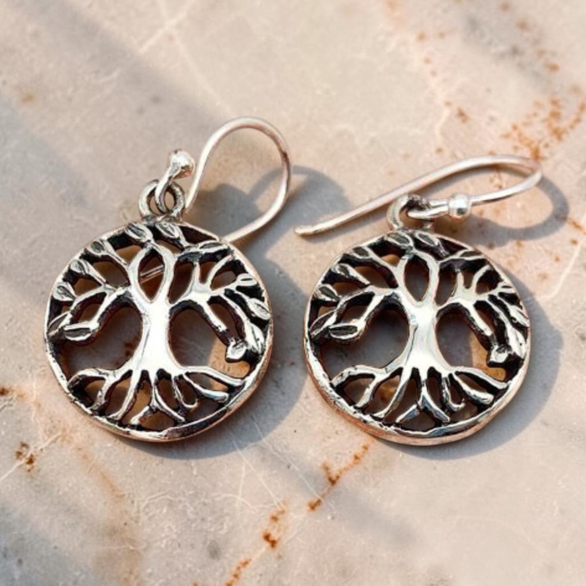 Boucles d'oreilles Ahava (Amour) en argent sterling