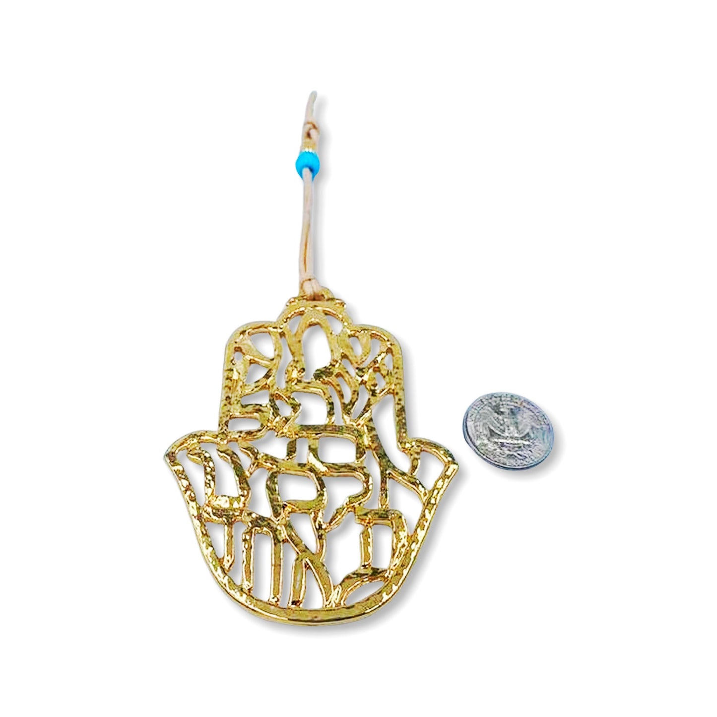 Silver Plated Hamsa Wall Decoration Home shma israel blessings