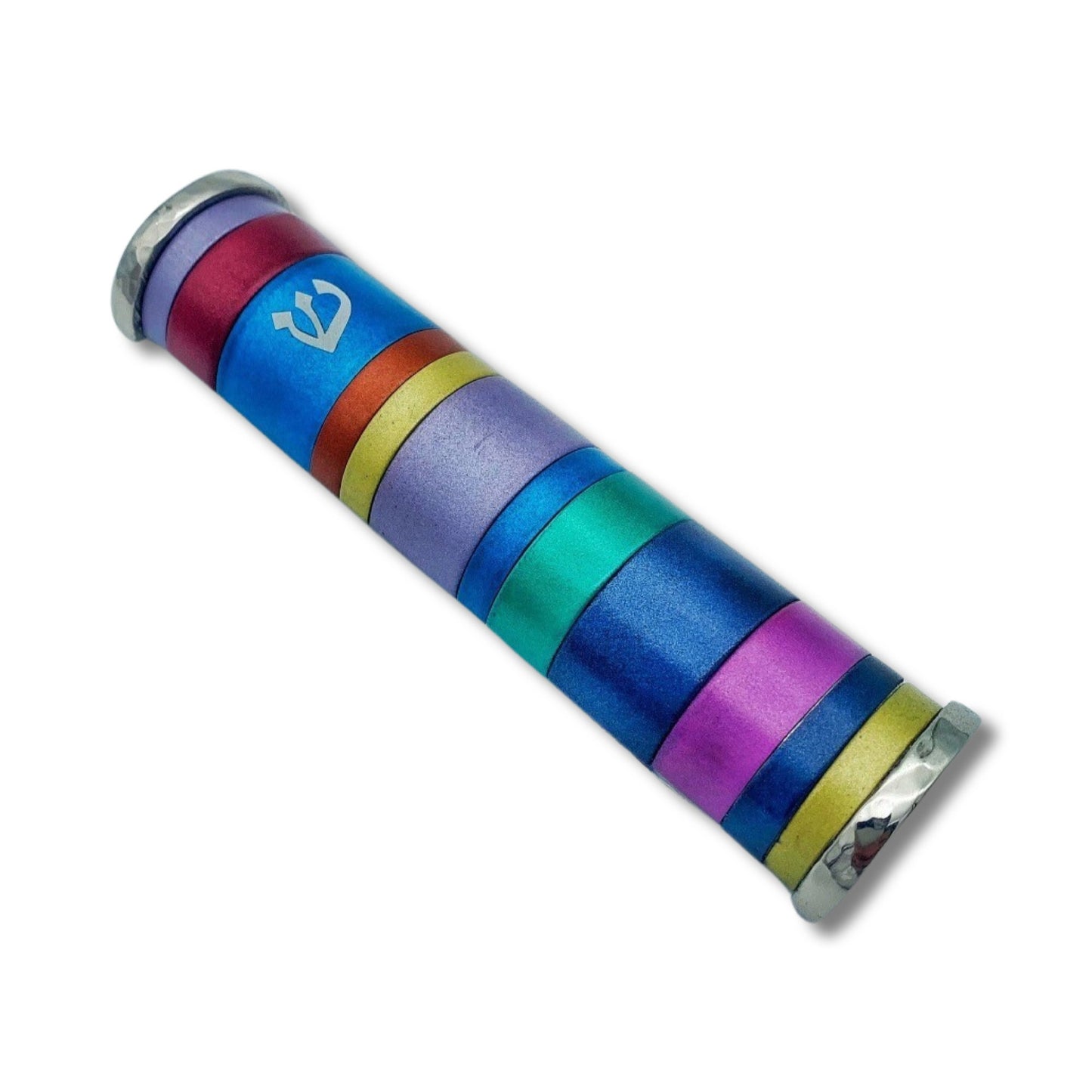 Rings Mezuzah case Anodized