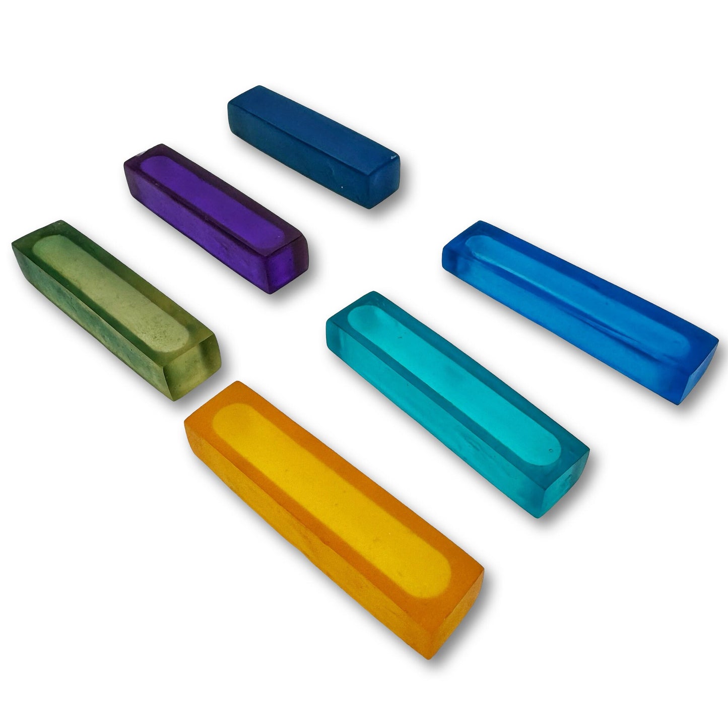 Transparent Resin Mezuzah Case