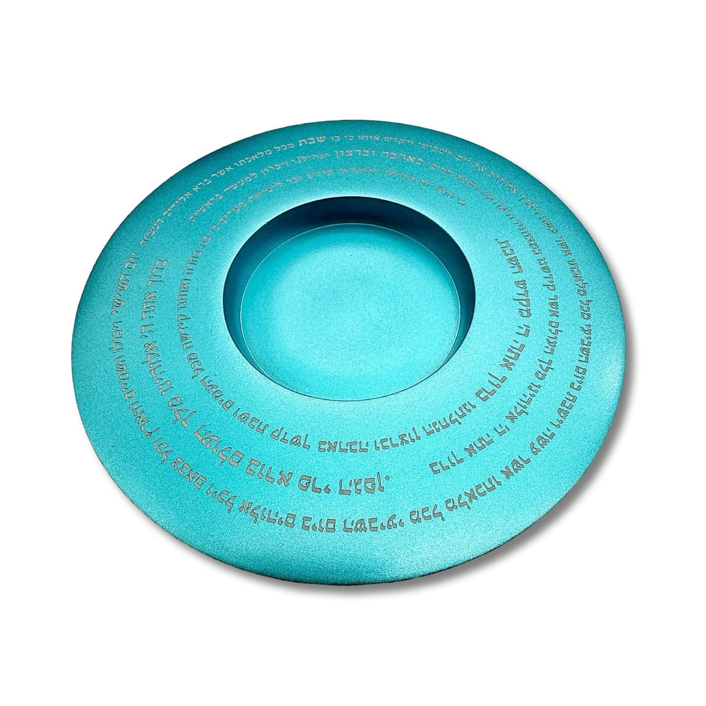 Blue Aluminum Kiddush Cup