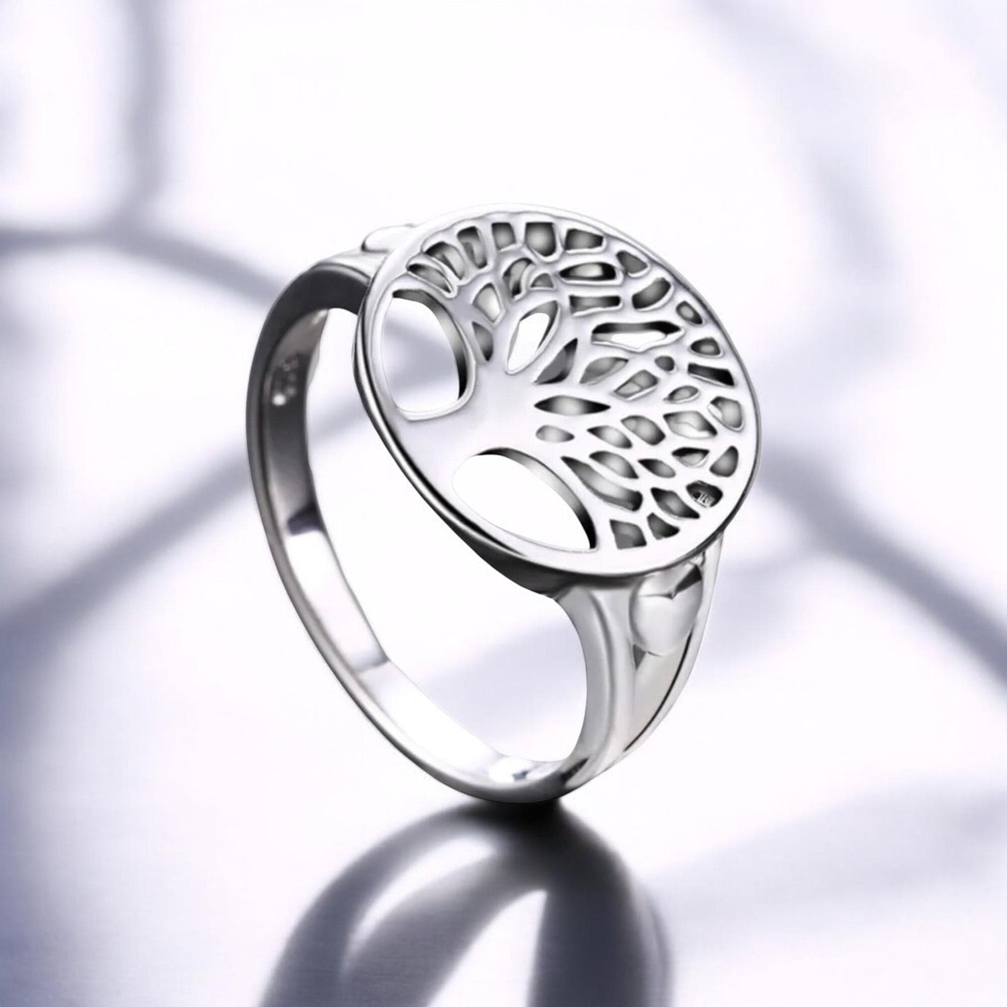 Sterling Silver Tree of Life Ring