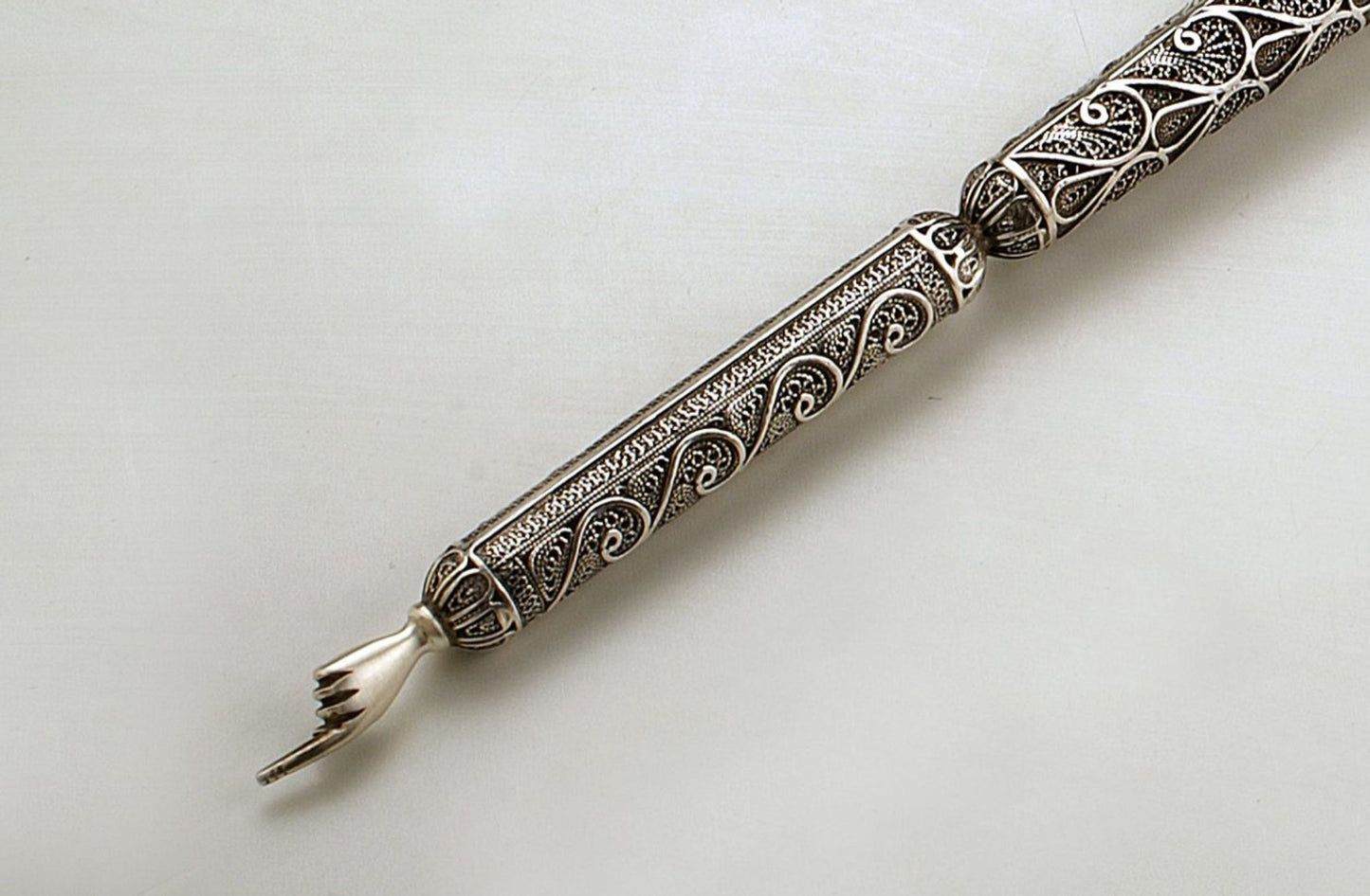 Big Sterling Silver Torah Pointer