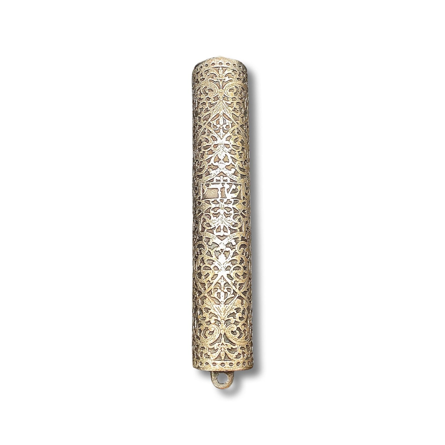 Antique Bible Replica Mezuzah Case