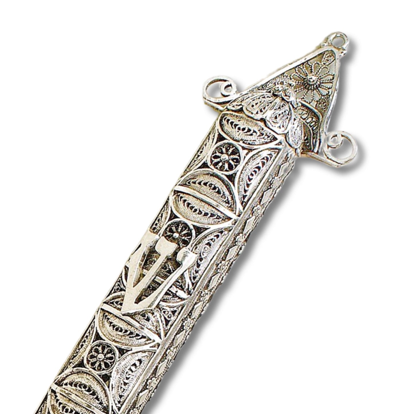 Sterling Silver Mezuzah case