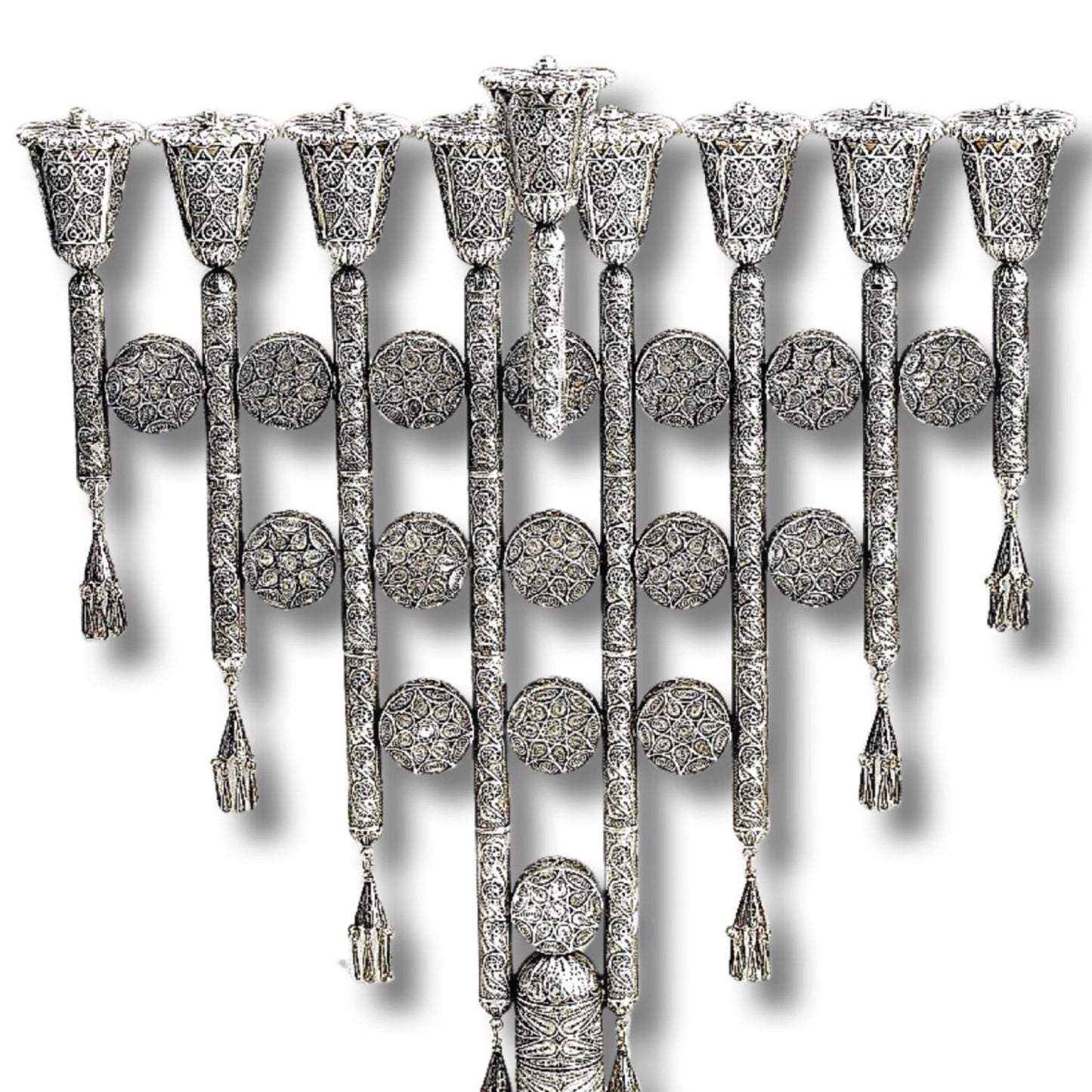 Big Sterling Silver Menorah