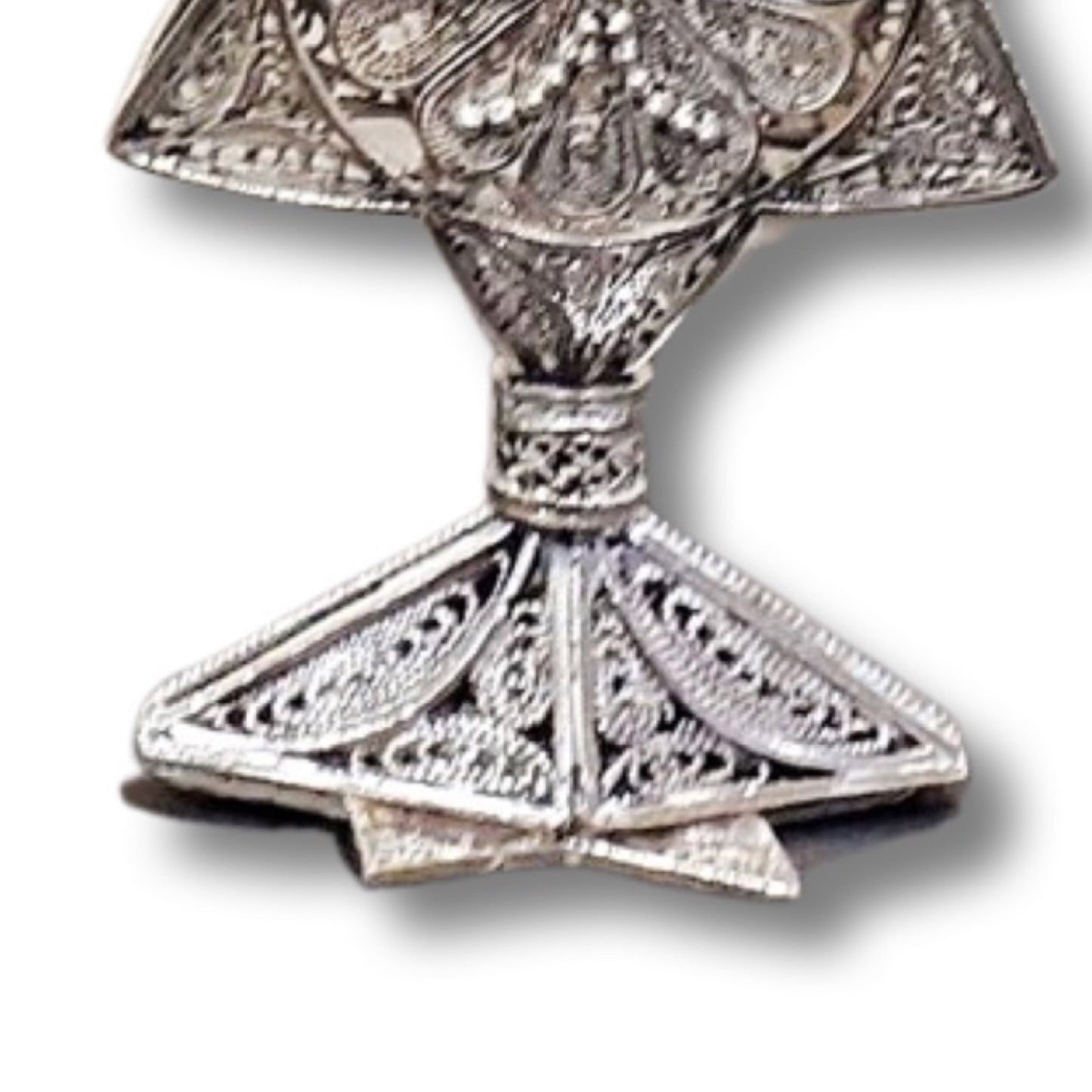 Sterling Silver Star Of David Candle Holders