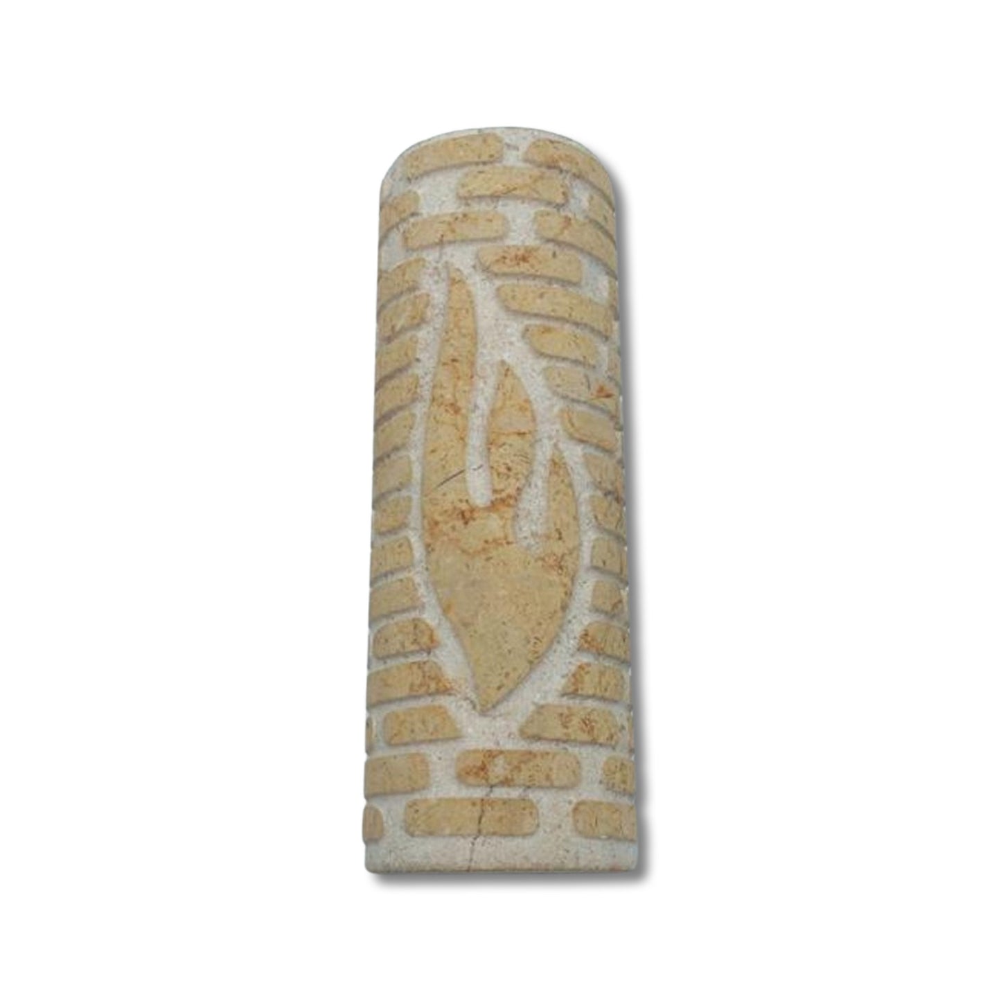 Natural Jerusalem Stone Mezuzah case