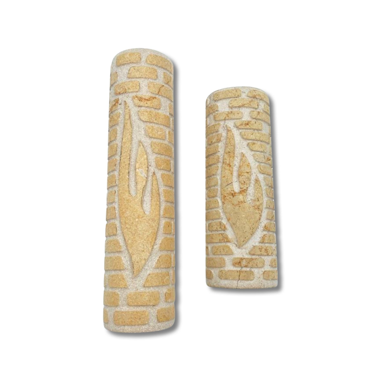 Natural Jerusalem Stone Mezuzah case