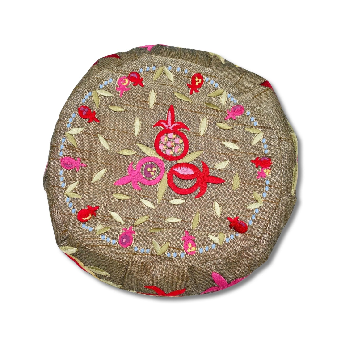Pomegranate Embroidered Big Kippah