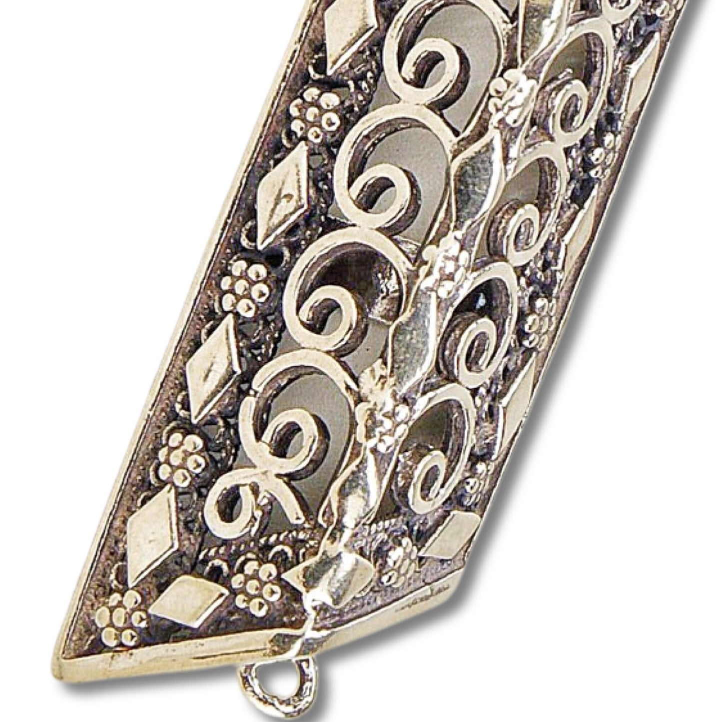 Sterling Silver Big Shin Mezuzah
