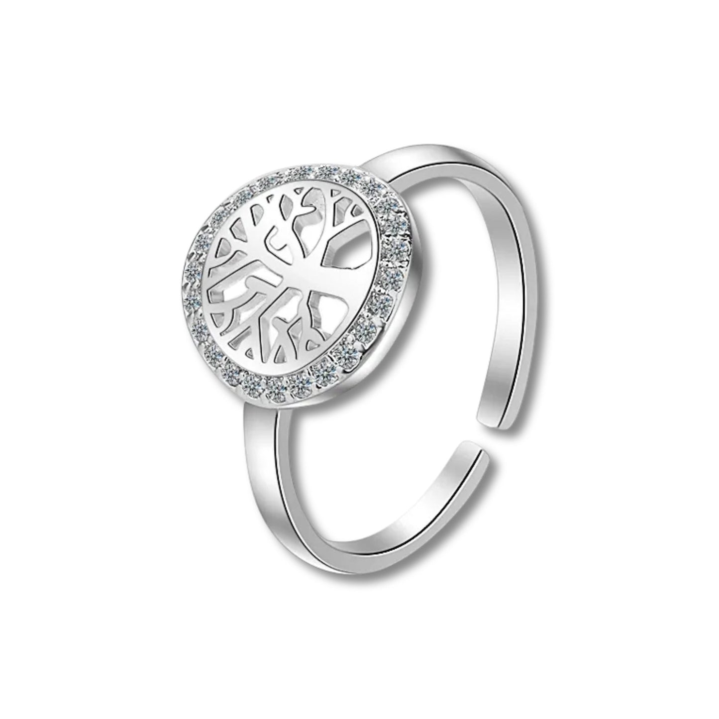 Sterling Silver Tree of Life Ring
