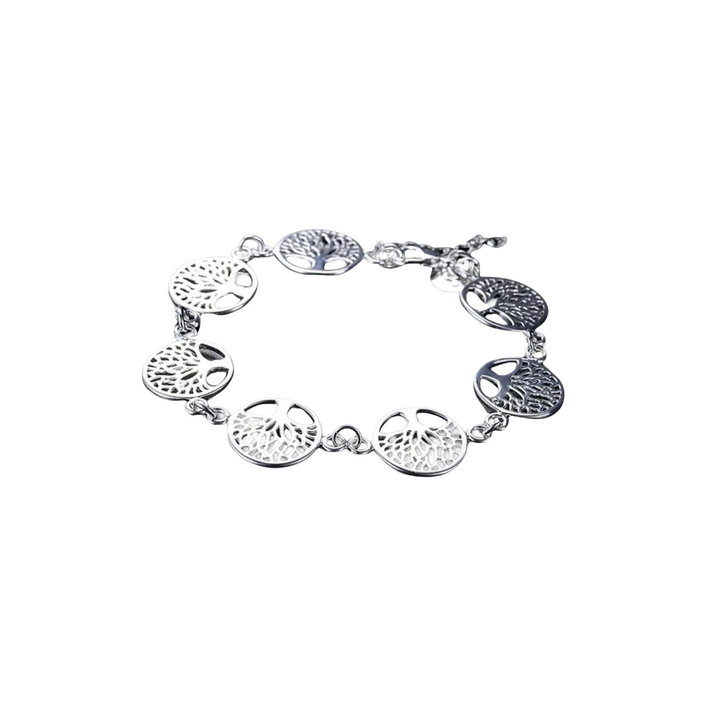 Sterling Silver Tree Of Life Bracelet