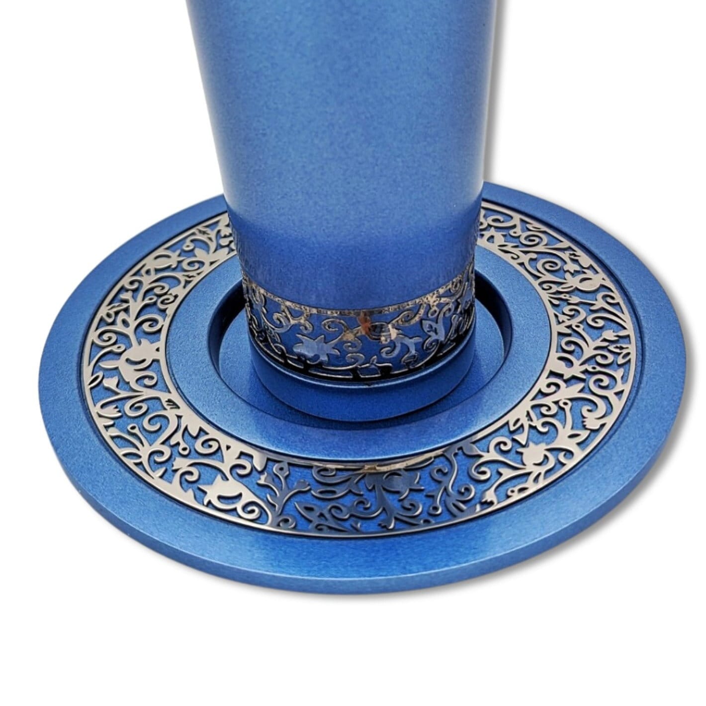Blue Pomegranates Kiddush Cup