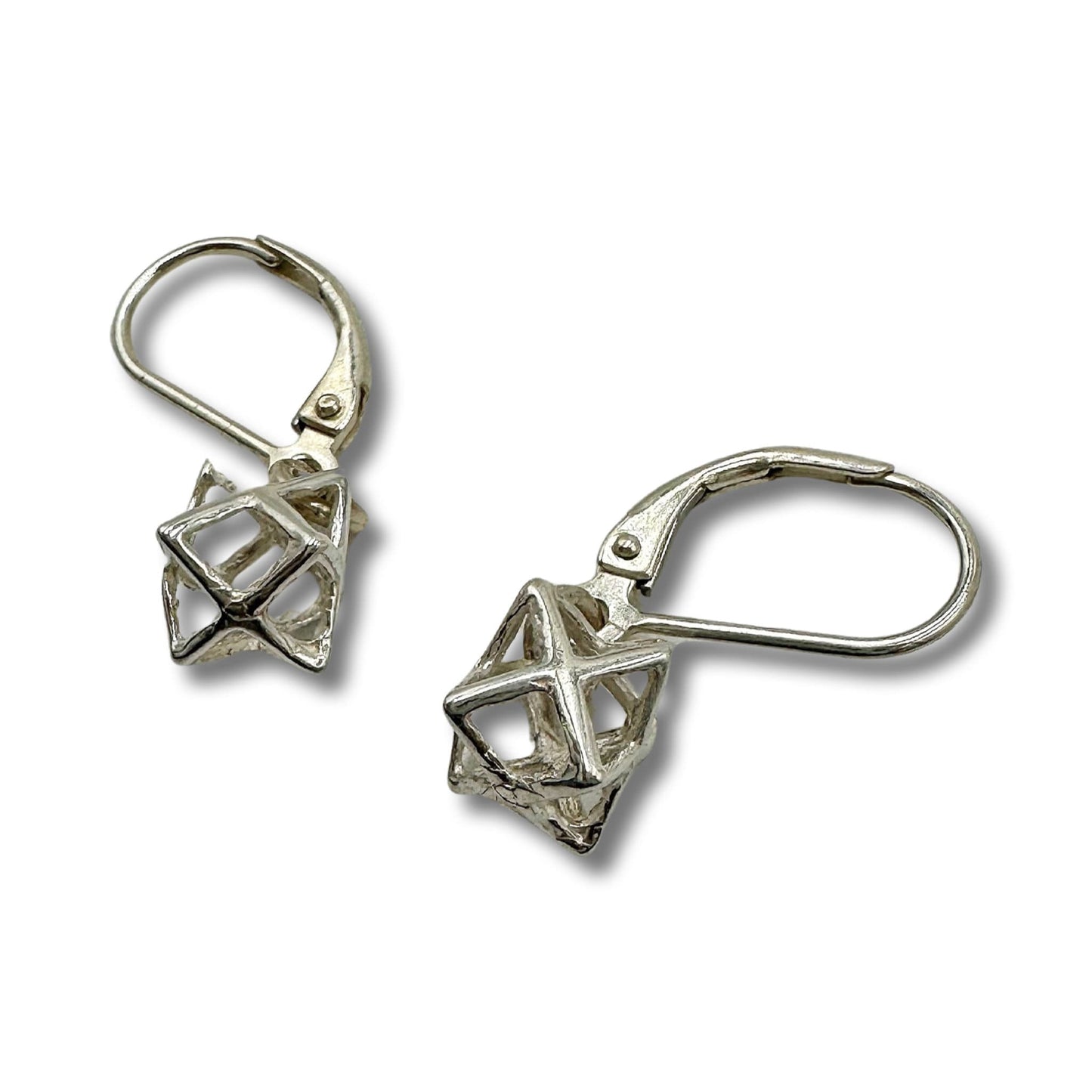 Merkava Star of David Earrings Gold Filled/Sterling silver