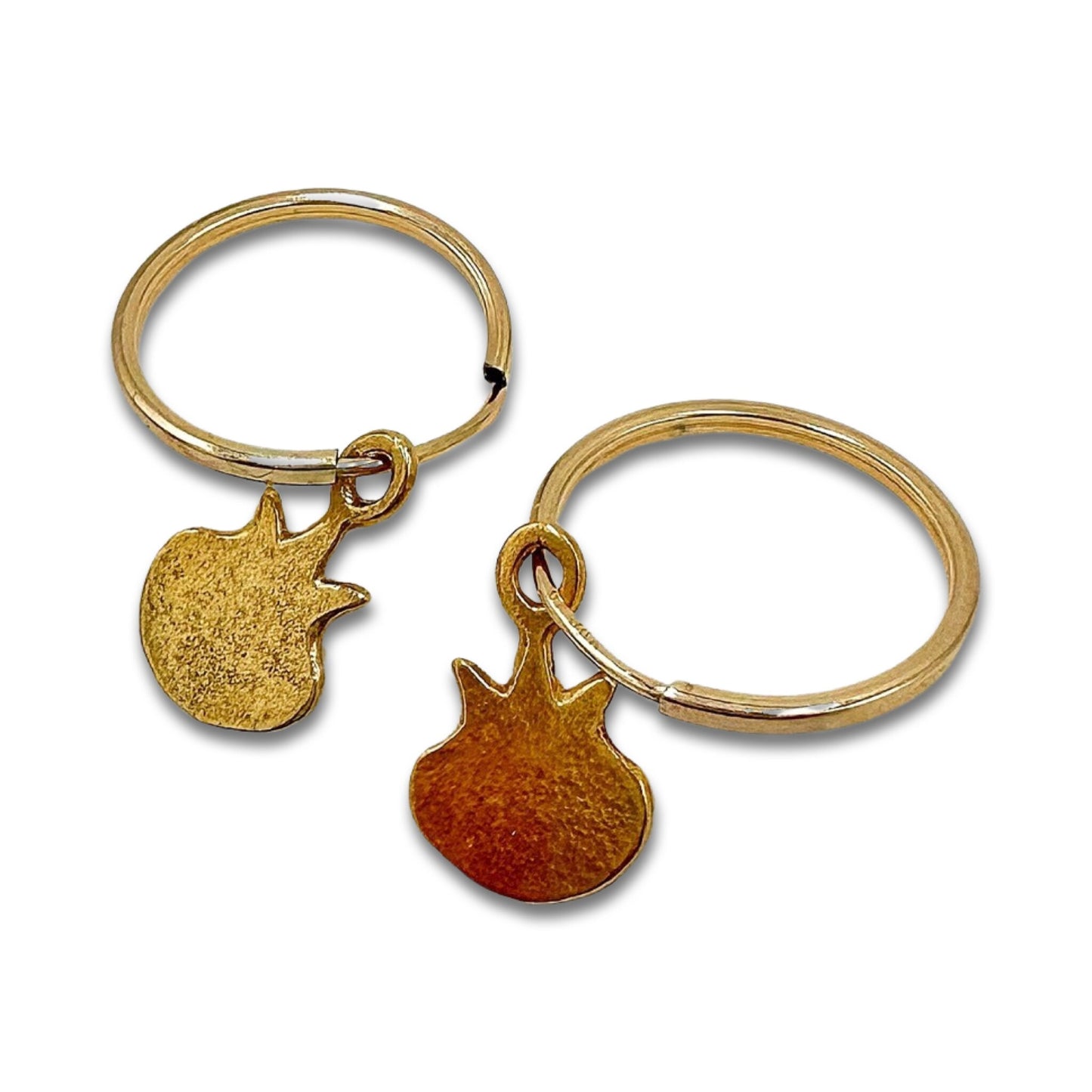 Gold Filled Pomegranate earrings