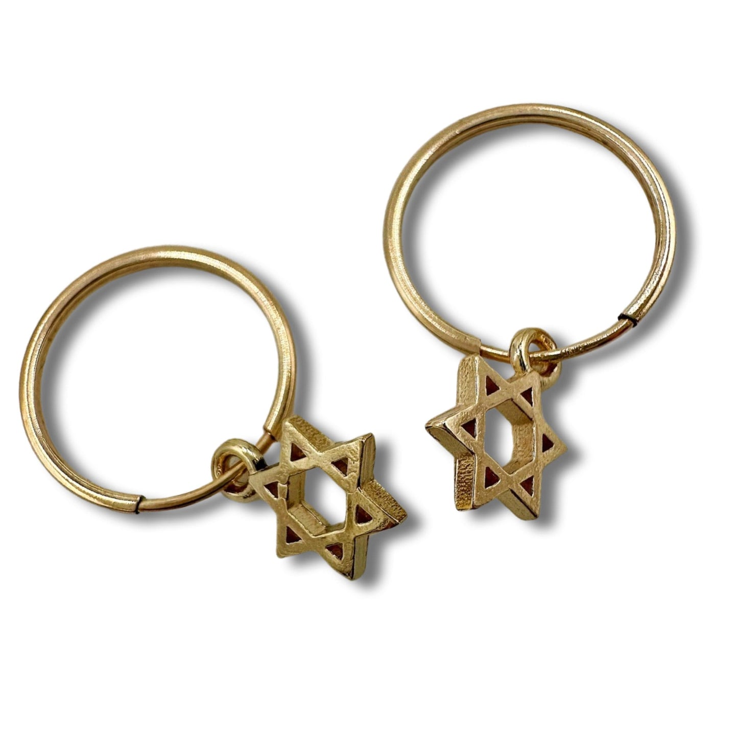 Star of David Earrings Gold Filled/Sterling silver