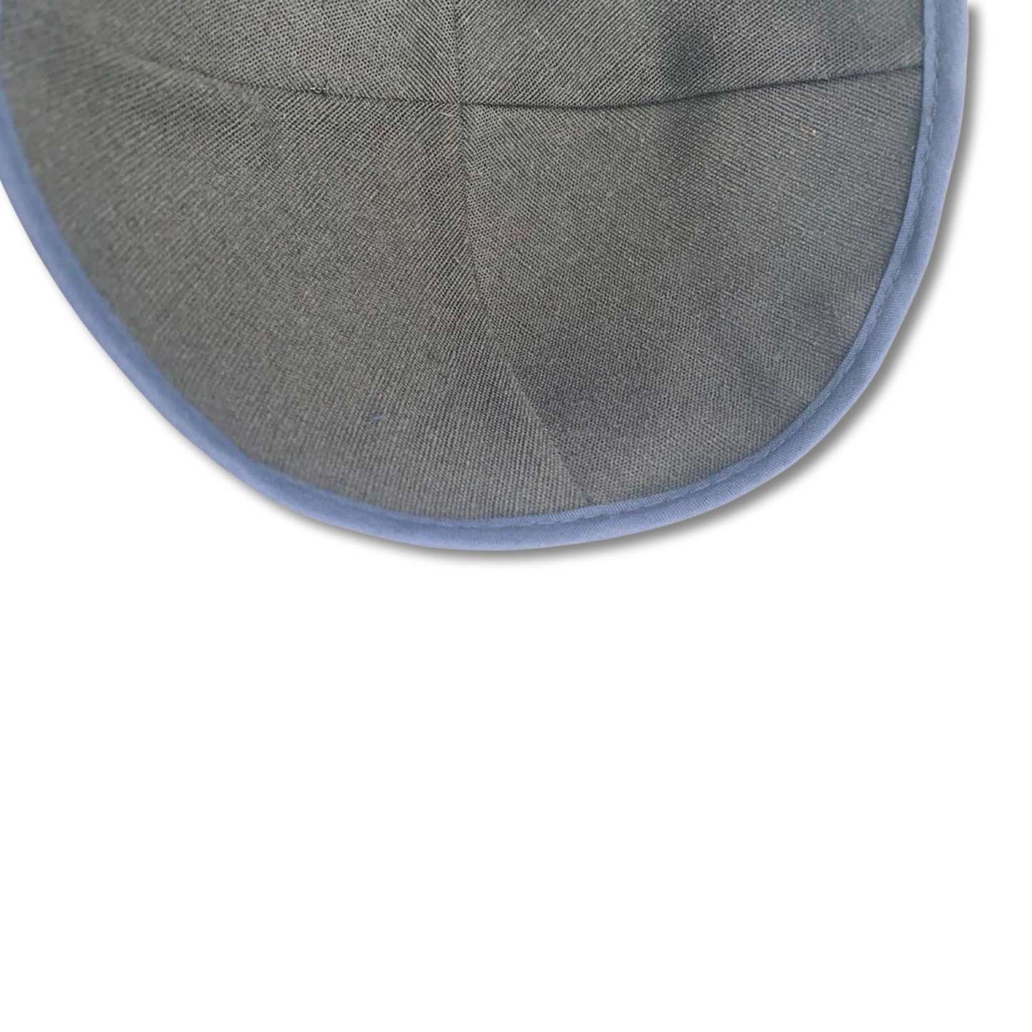 Plain Navy Dark Blue Kippah 100% cotton velvet