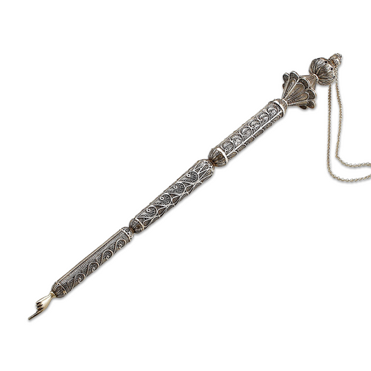 Big Sterling Silver Torah Pointer