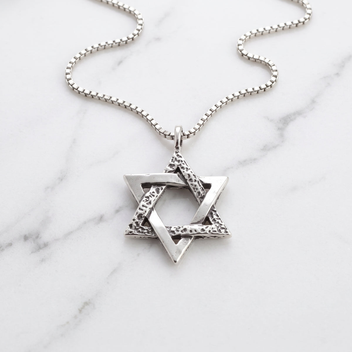 Antique Star of David Necklace