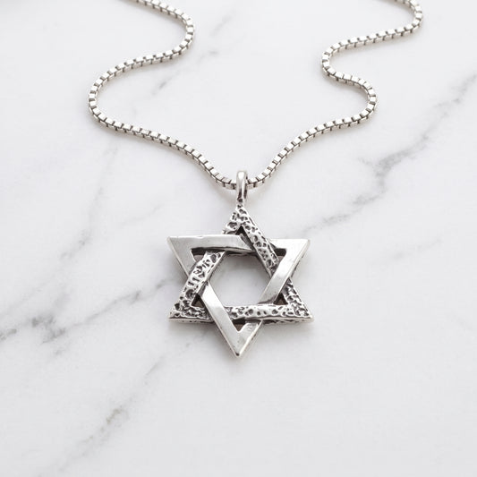 Antique Star of David Necklace