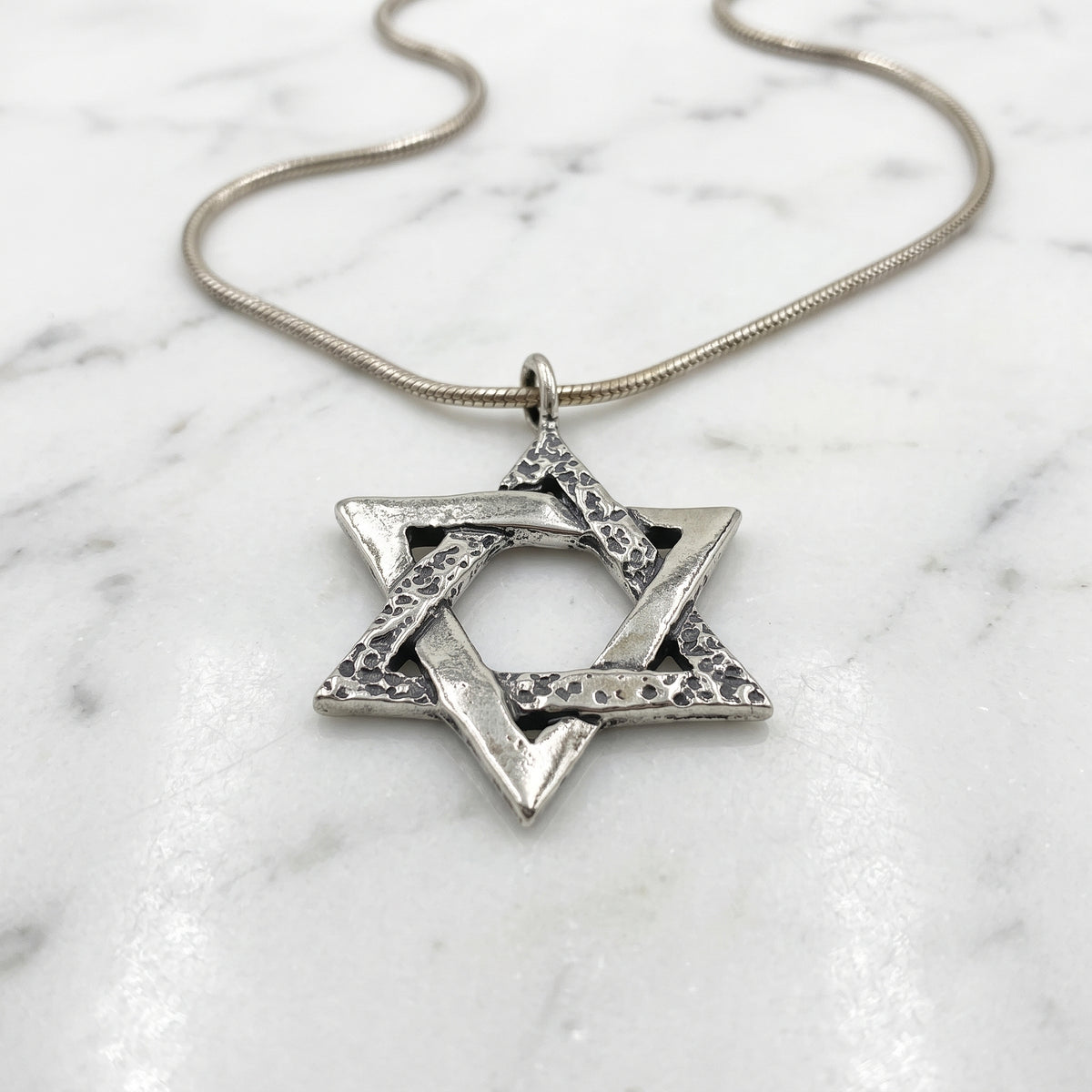 Antique Star of David Necklace