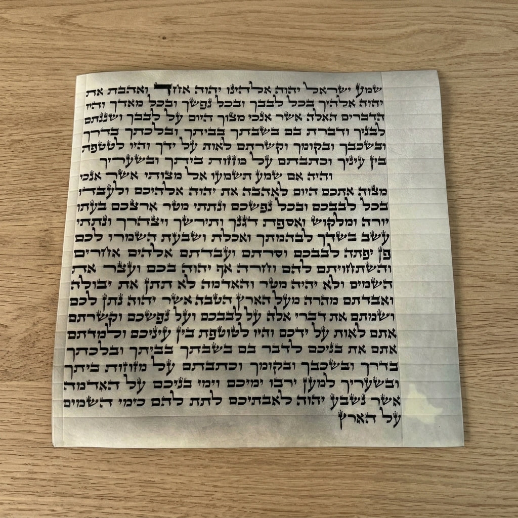 Superior Kosher Mezuzah Scroll