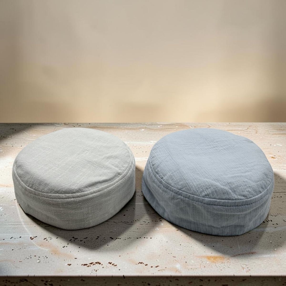 Bleu Clair & Blanc | Une Kippa, Quatre Looks Uniques