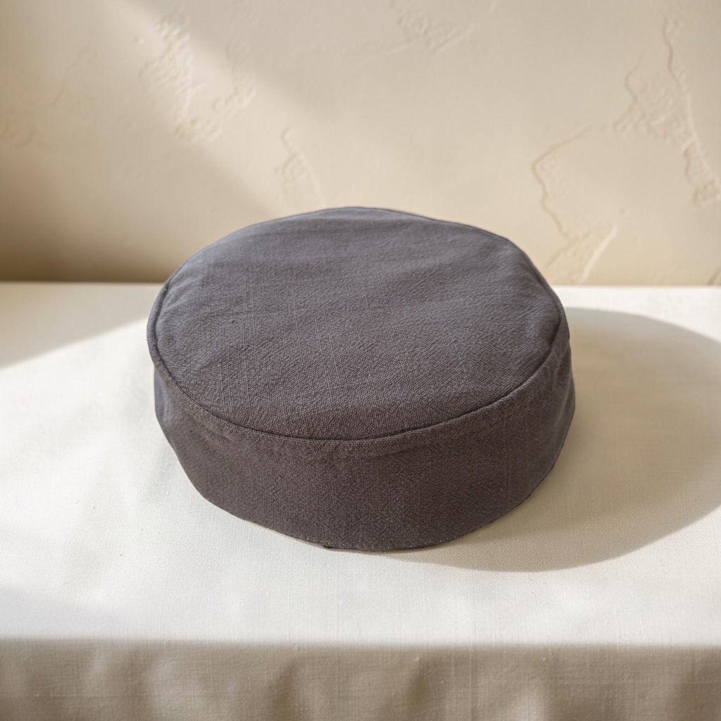 Ash Gray & Off White, Two-in-One Jewish Kippah