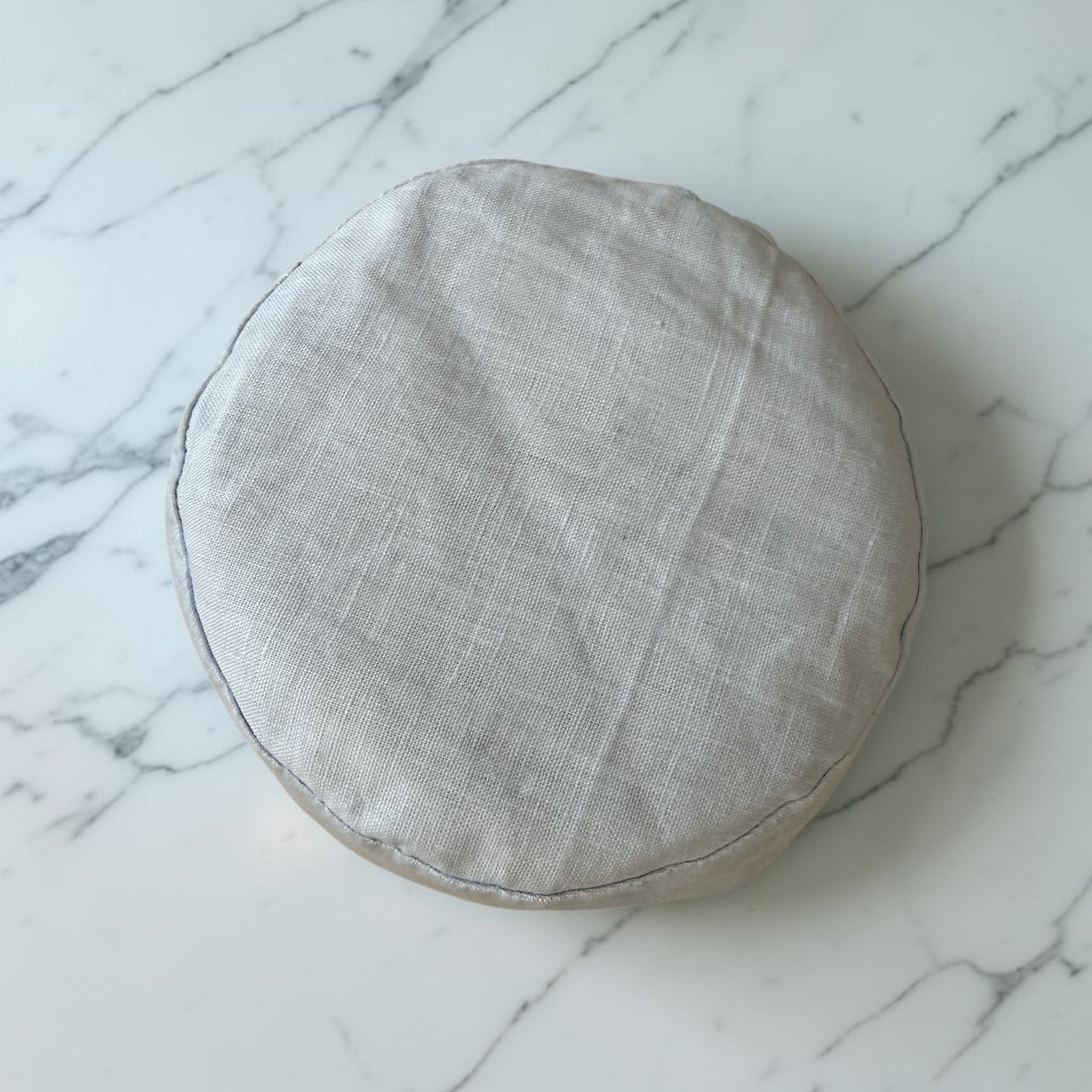 Ash Gray & Off White, Two-in-One Jewish Kippah