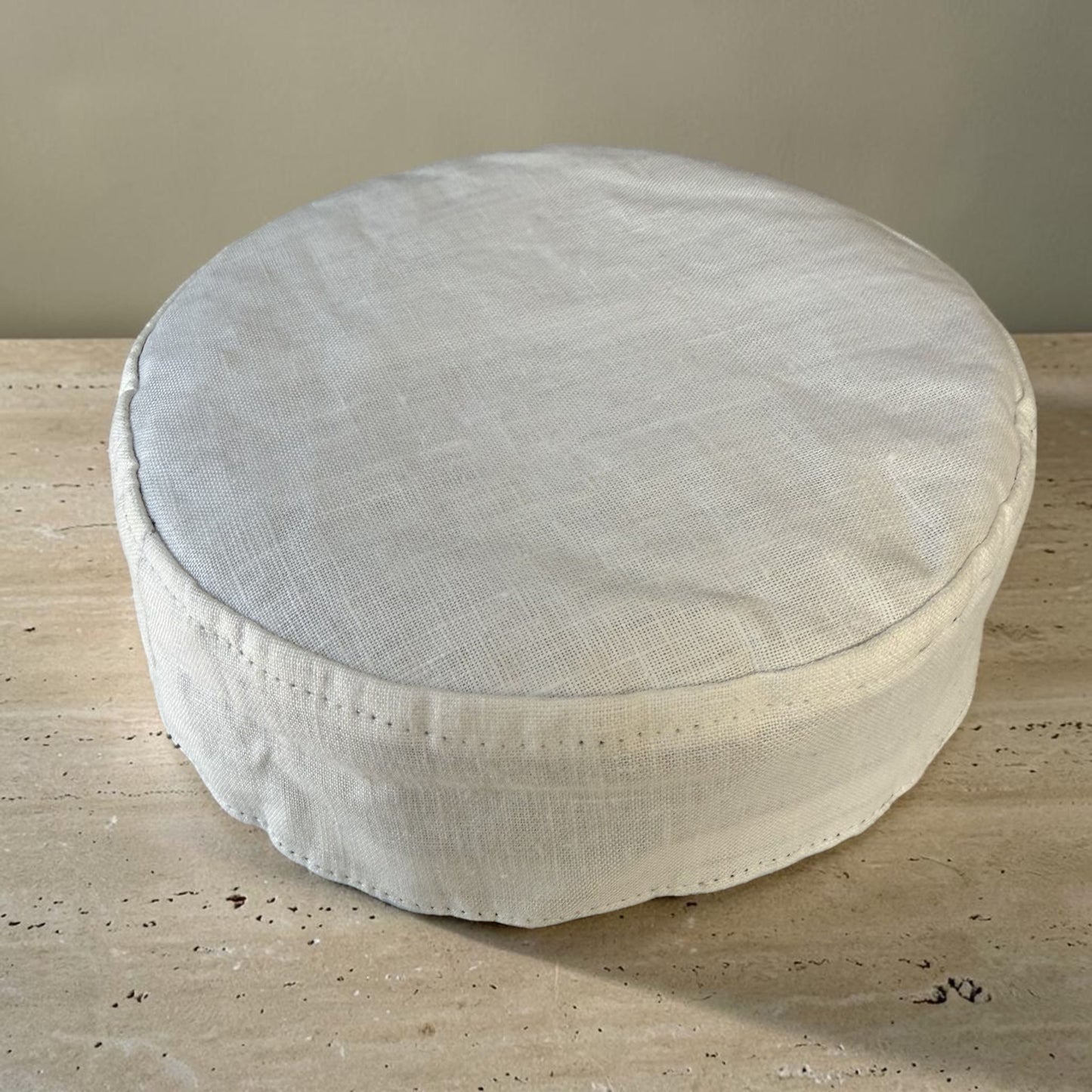 Ice Blue & White, Two-in-One Jewish Kippah