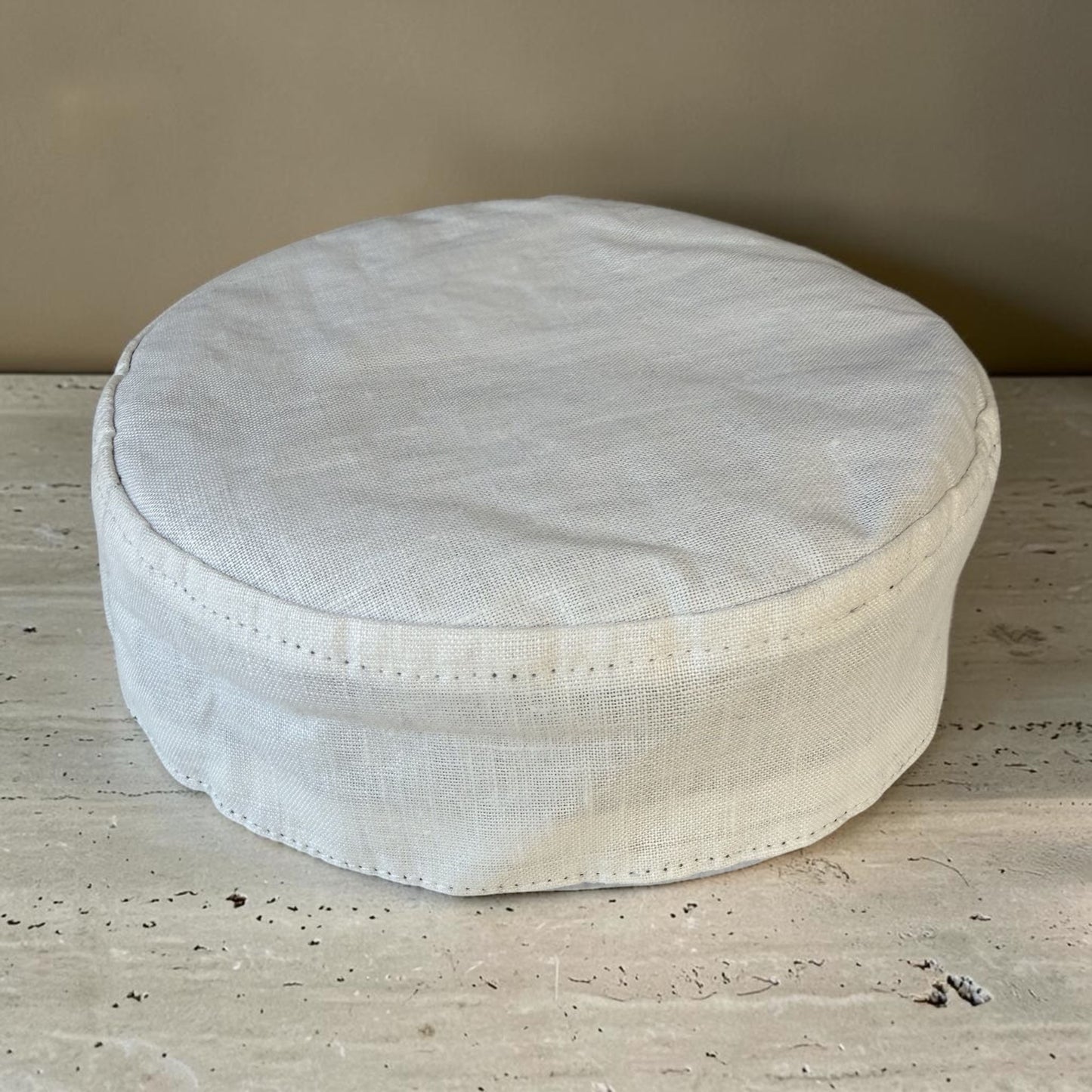 Ice Blue & White, Two-in-One Jewish Kippah