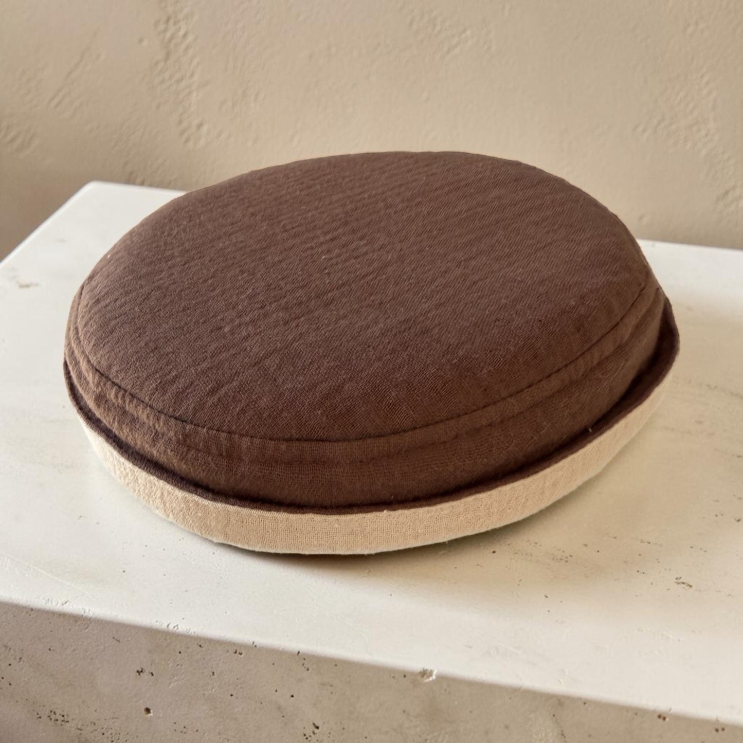 Brown & Khaki, Two-in-One Jewish Kippah