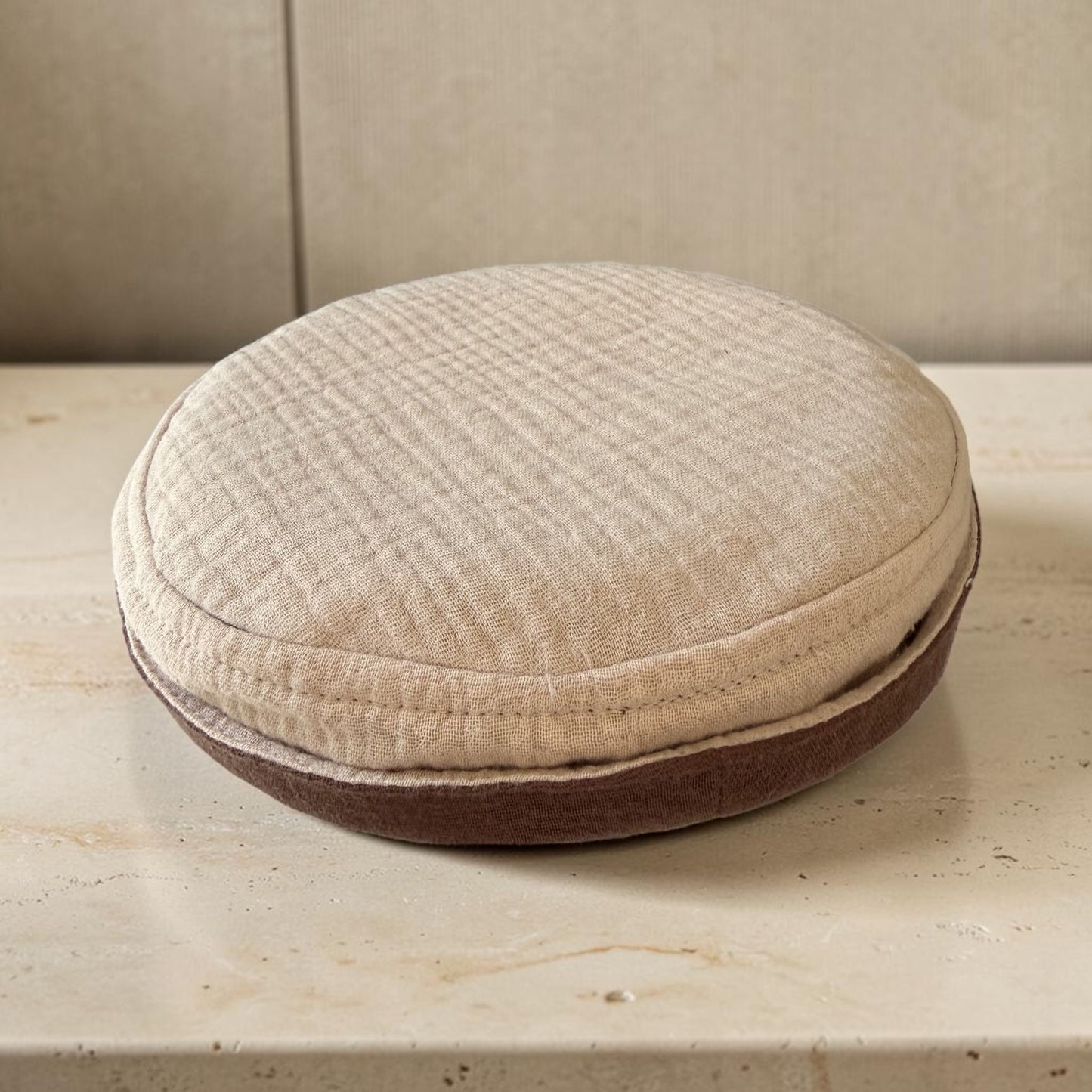 Brown & Khaki, Two-in-One Jewish Kippah