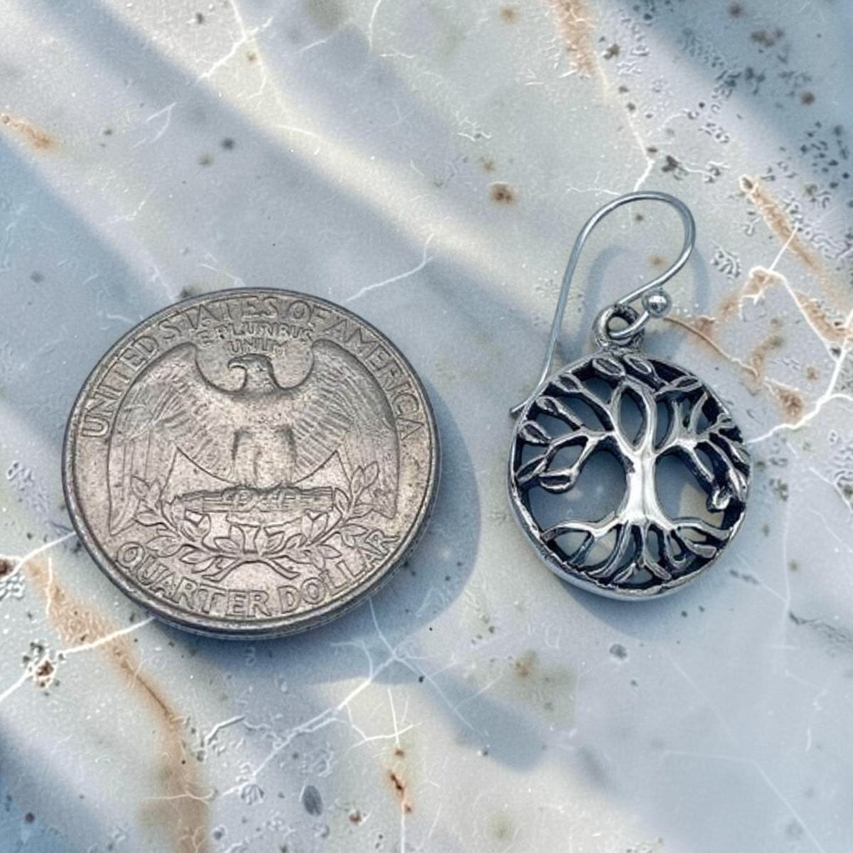 Boucles d'oreilles Ahava (Amour) en argent sterling