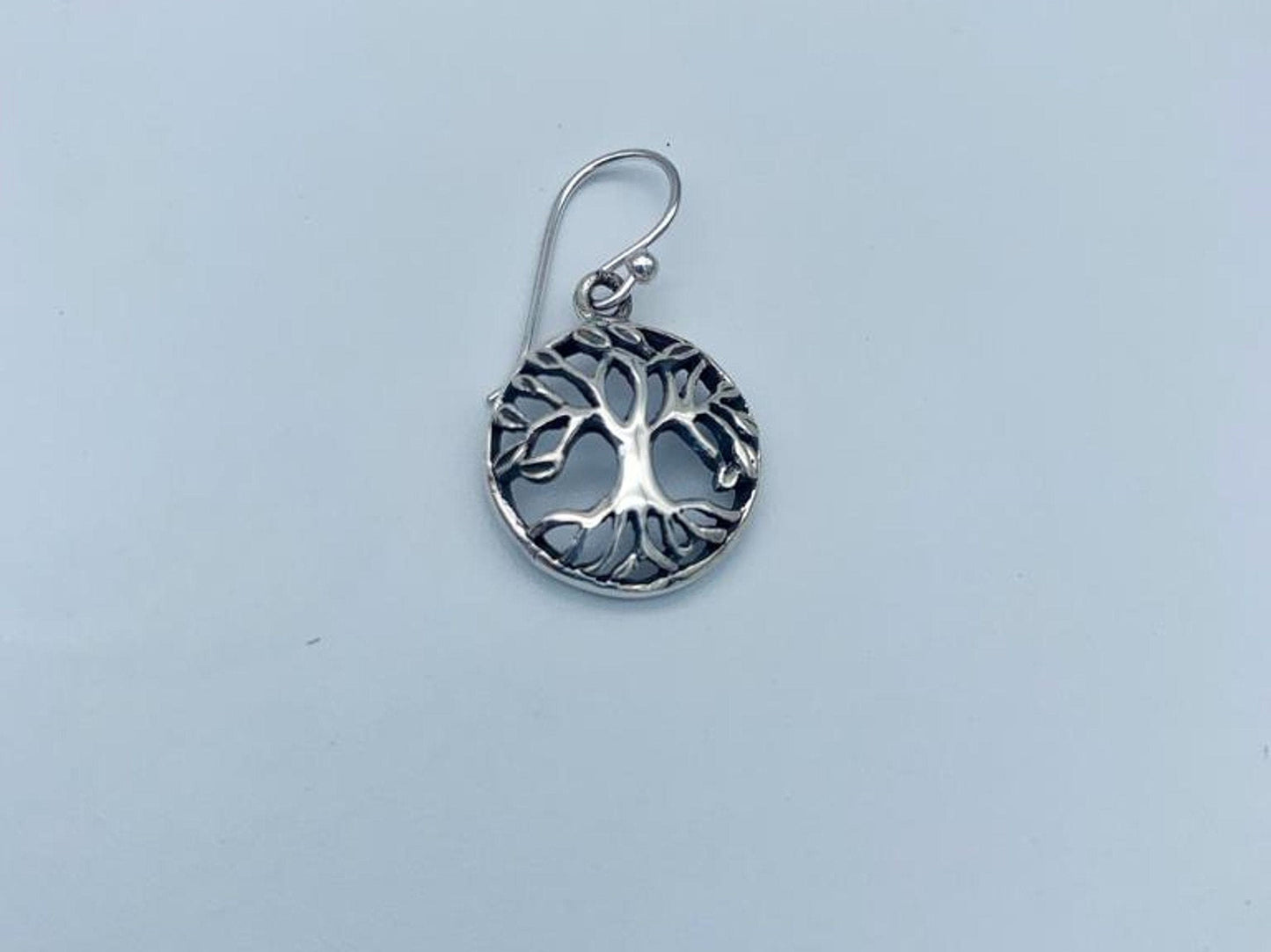 Sterling Silver Ahava Earrings (Love)