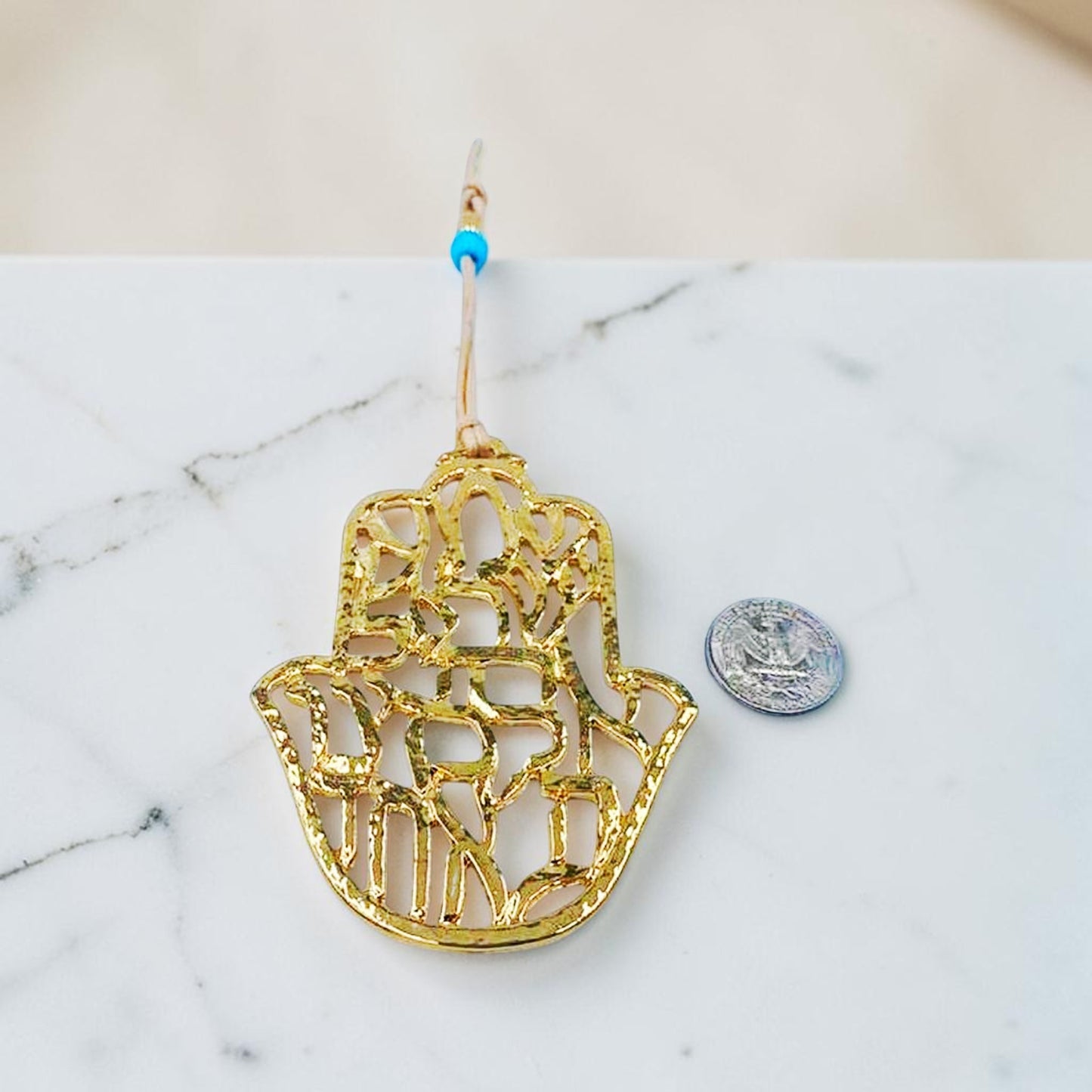 Silver Plated Hamsa Wall Blessing