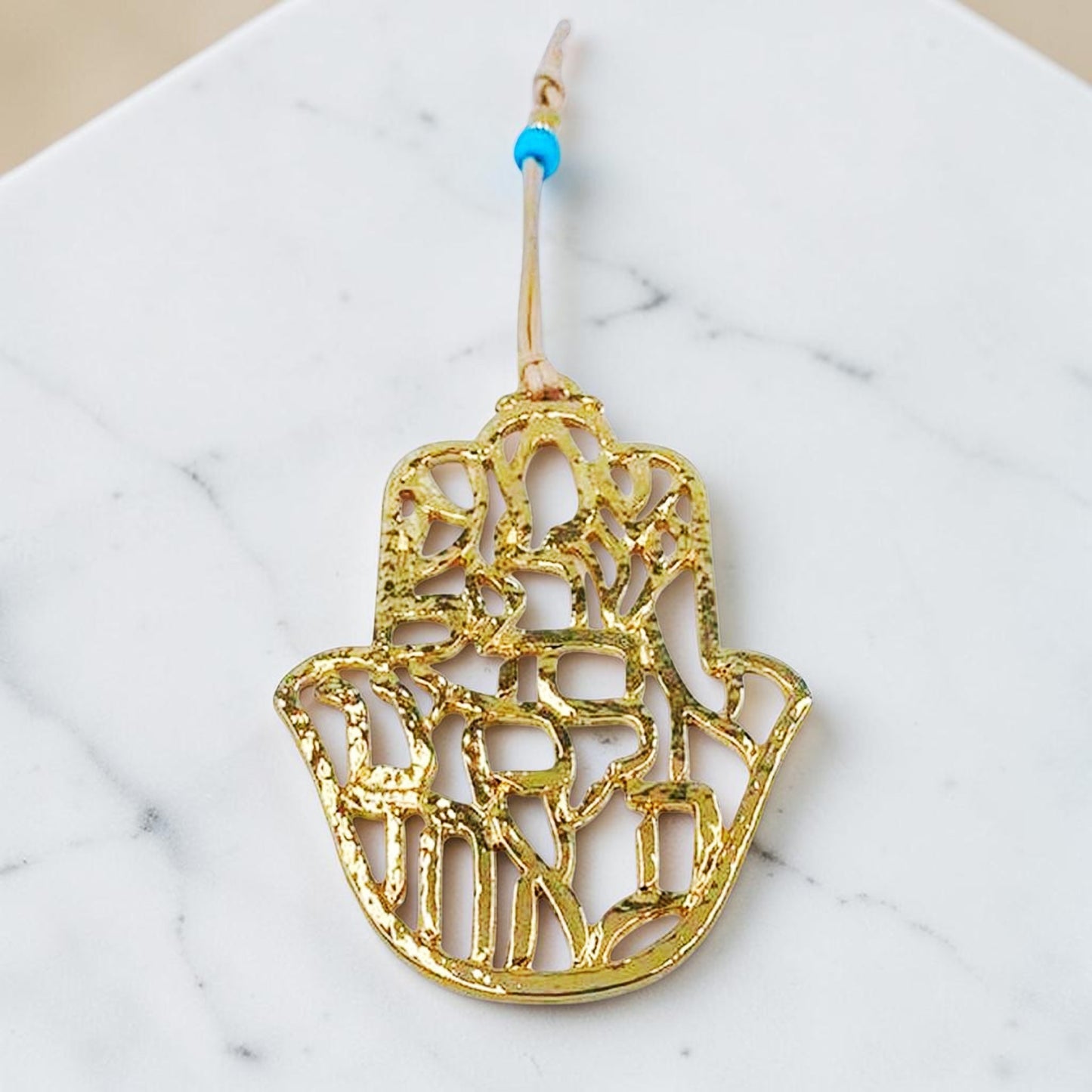 Silver Plated Hamsa Wall Blessing