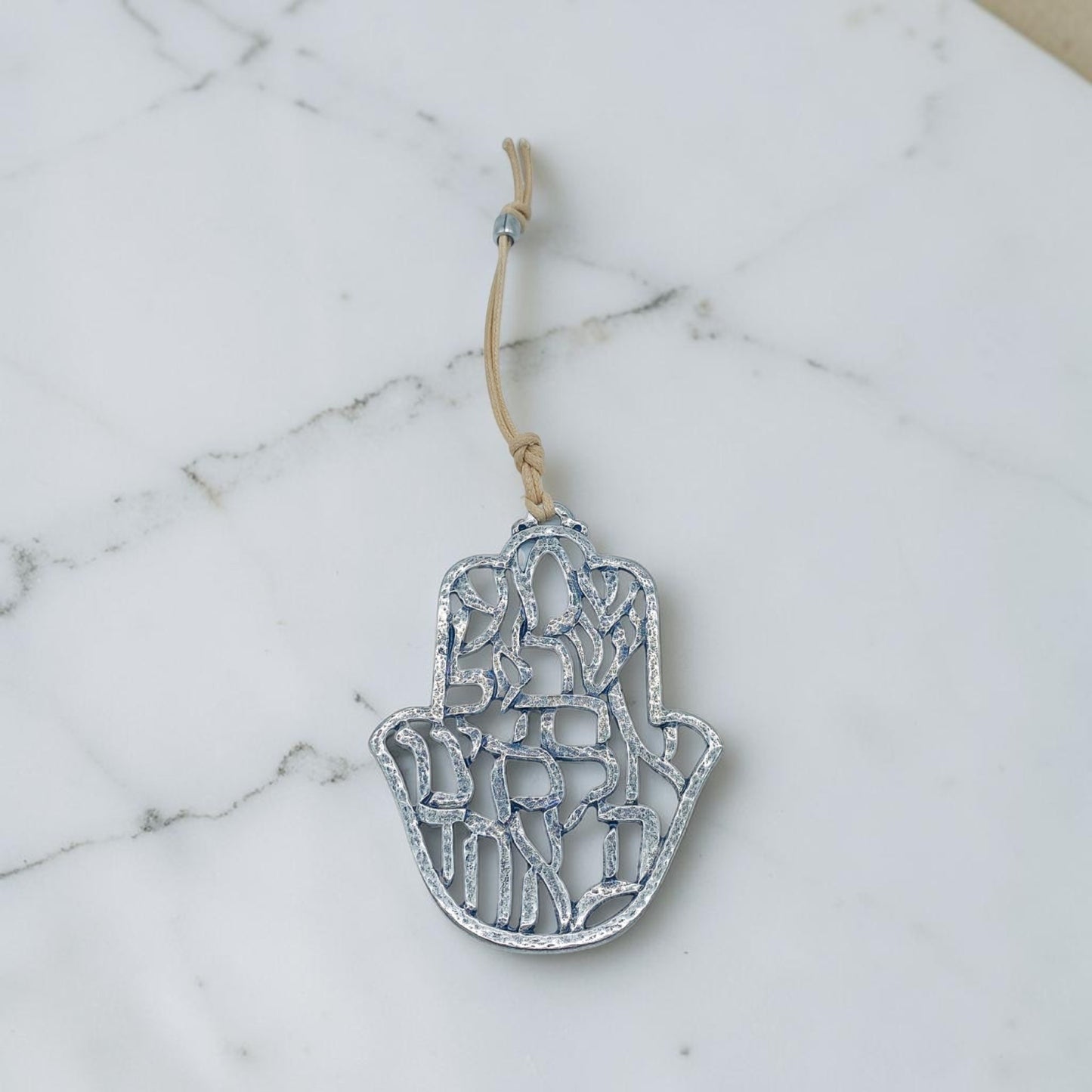 Silver Plated Hamsa Wall Blessing
