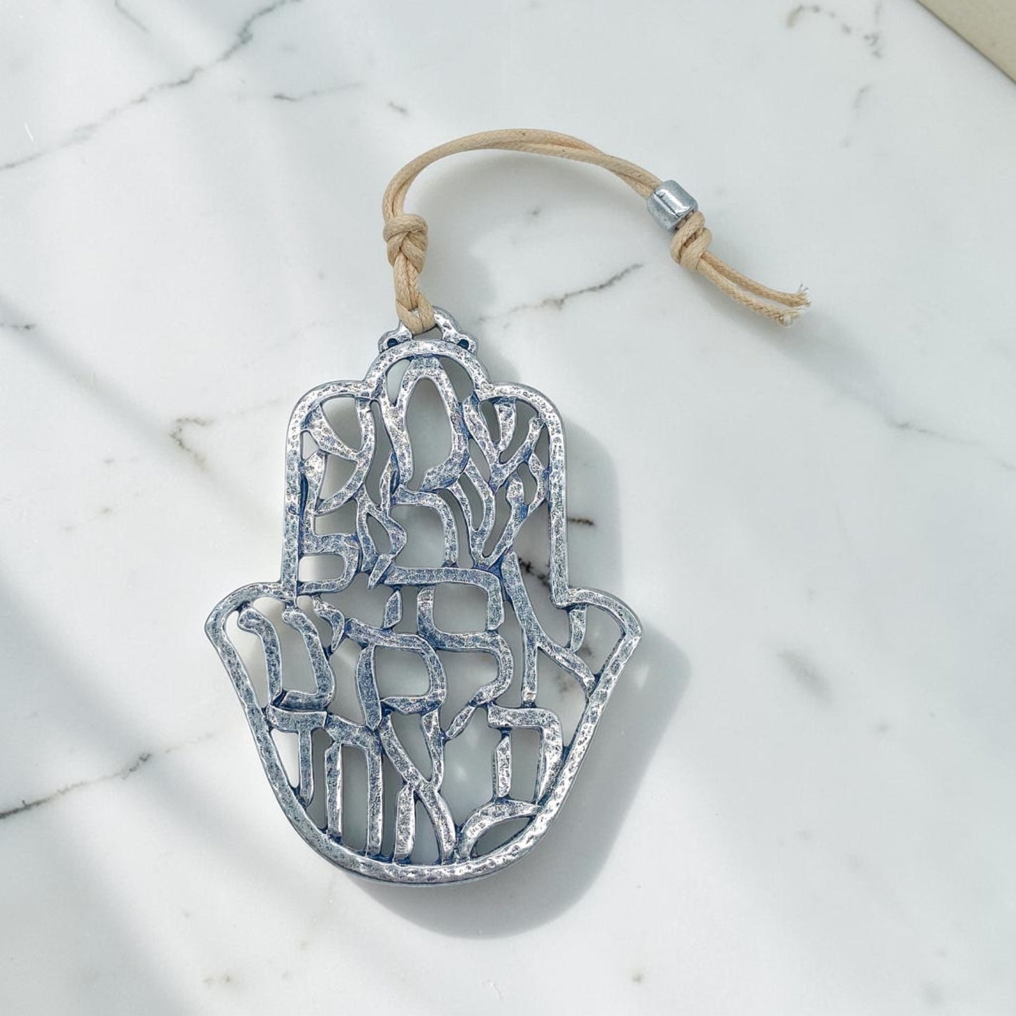 Silver Plated Hamsa Wall Blessing