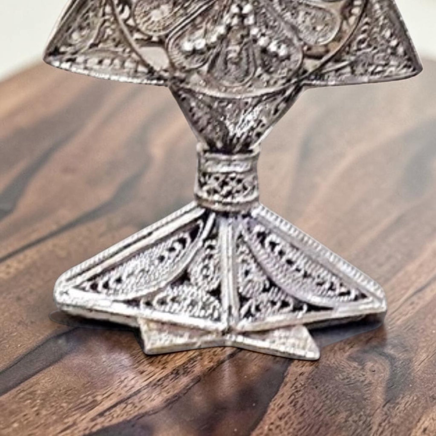 Sterling Silver Star of David Candle Holders