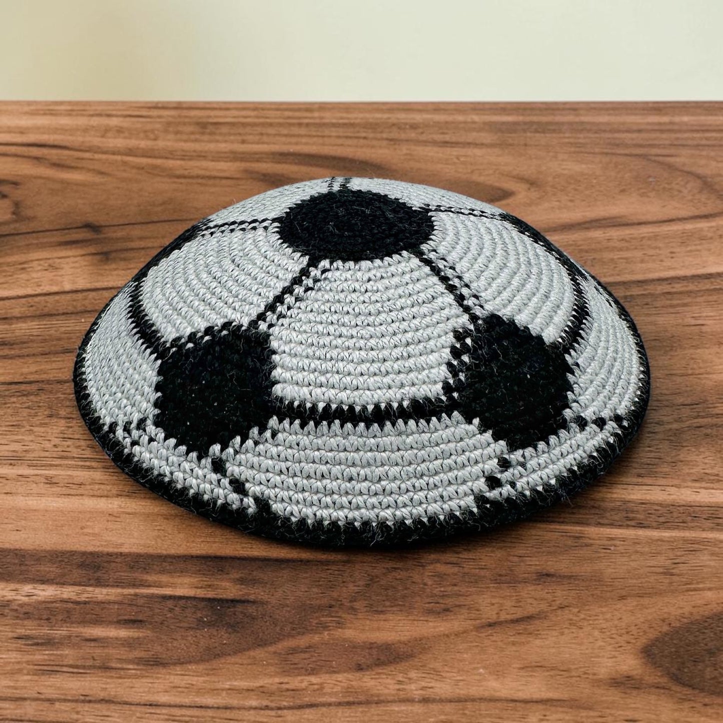 Soccer Knitted Cotton Kippah