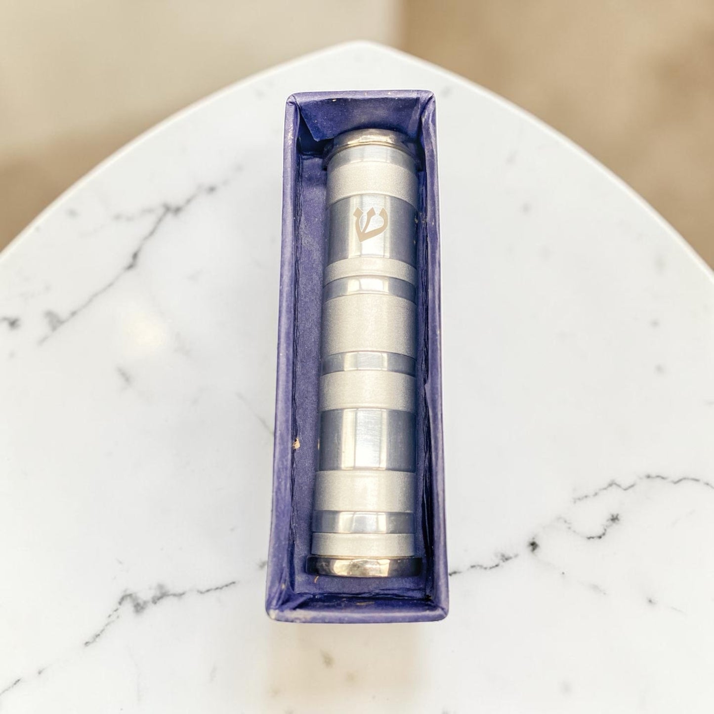 Multicolor Anodized Aluminum Mezuzah Case