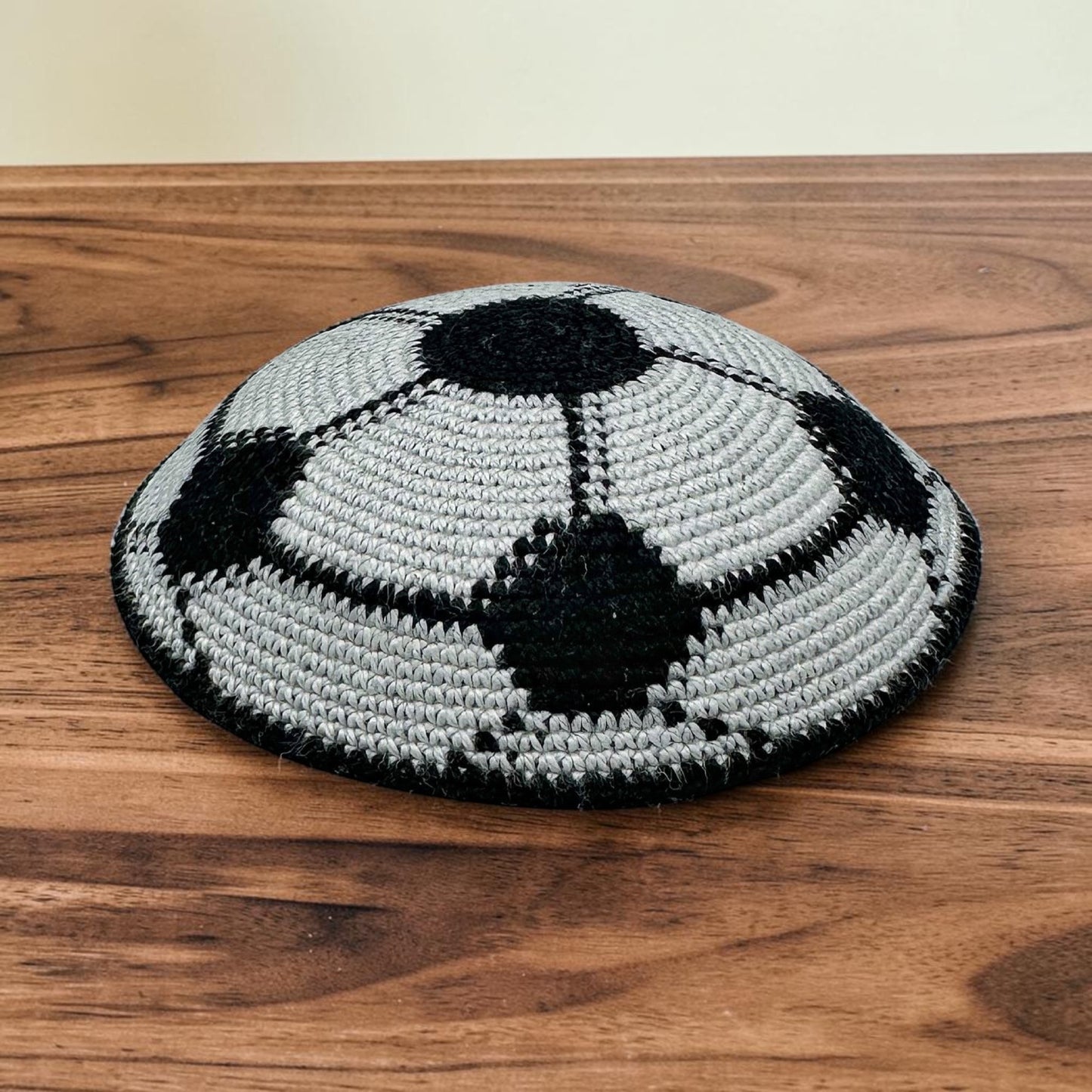 Soccer Knitted Cotton Kippah