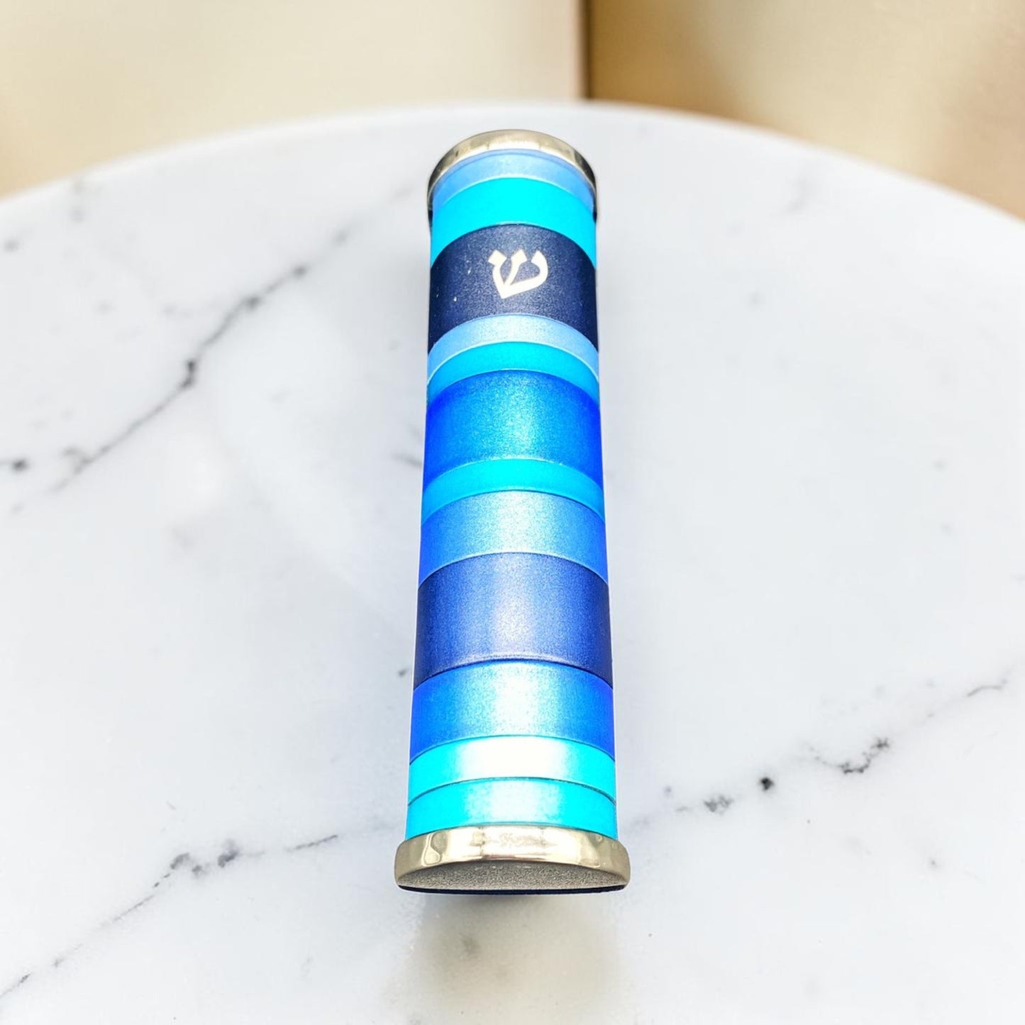 Multicolor Anodized Aluminum Mezuzah Case