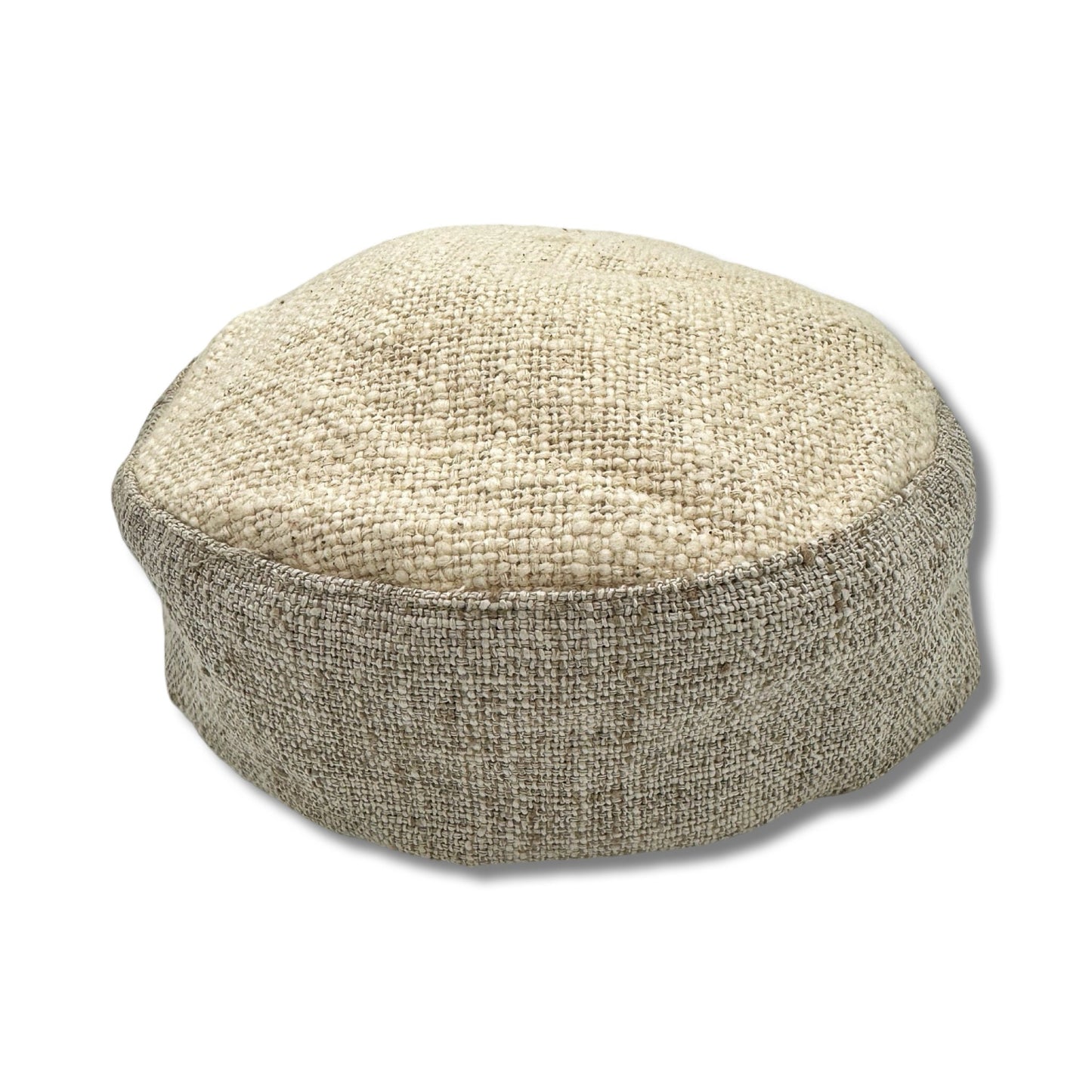 Big Cotton nature Hand made Kippah