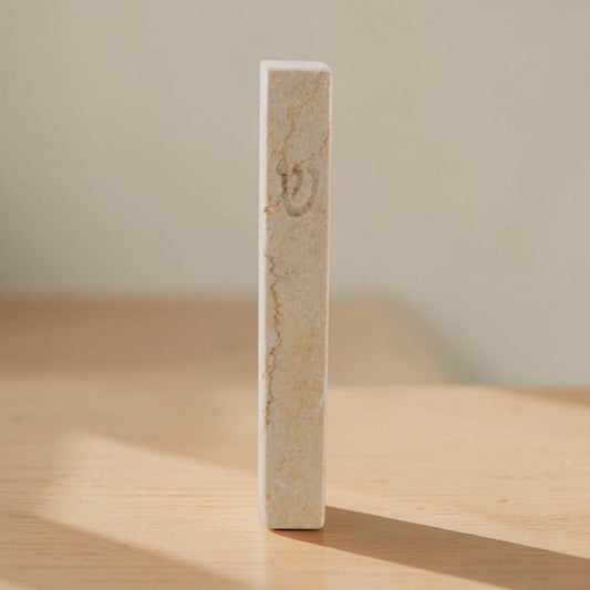 Jerusalem Stone Mezuzah case