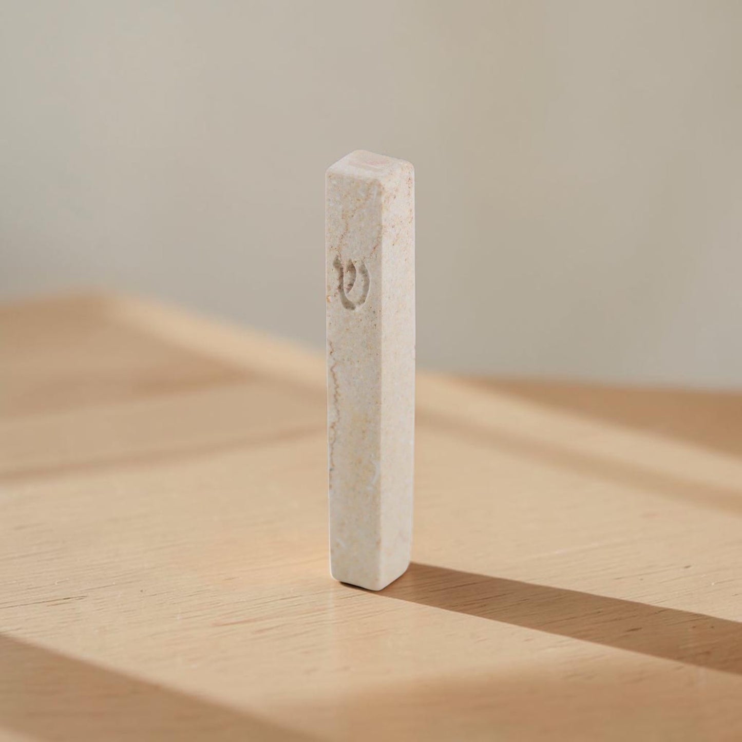 Jerusalem Stone Mezuzah case
